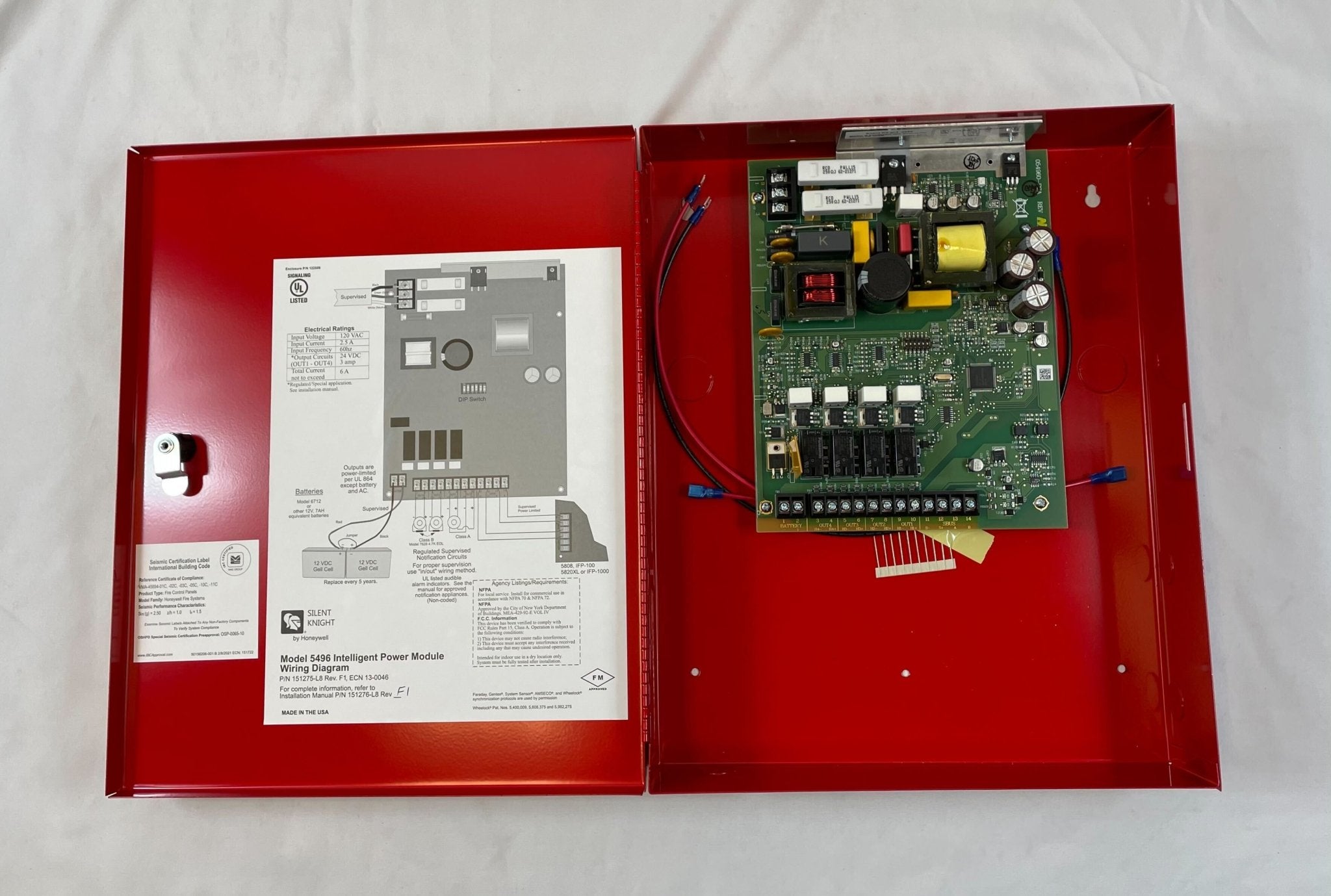 Silent Knight 5496 - The Fire Alarm Supplier