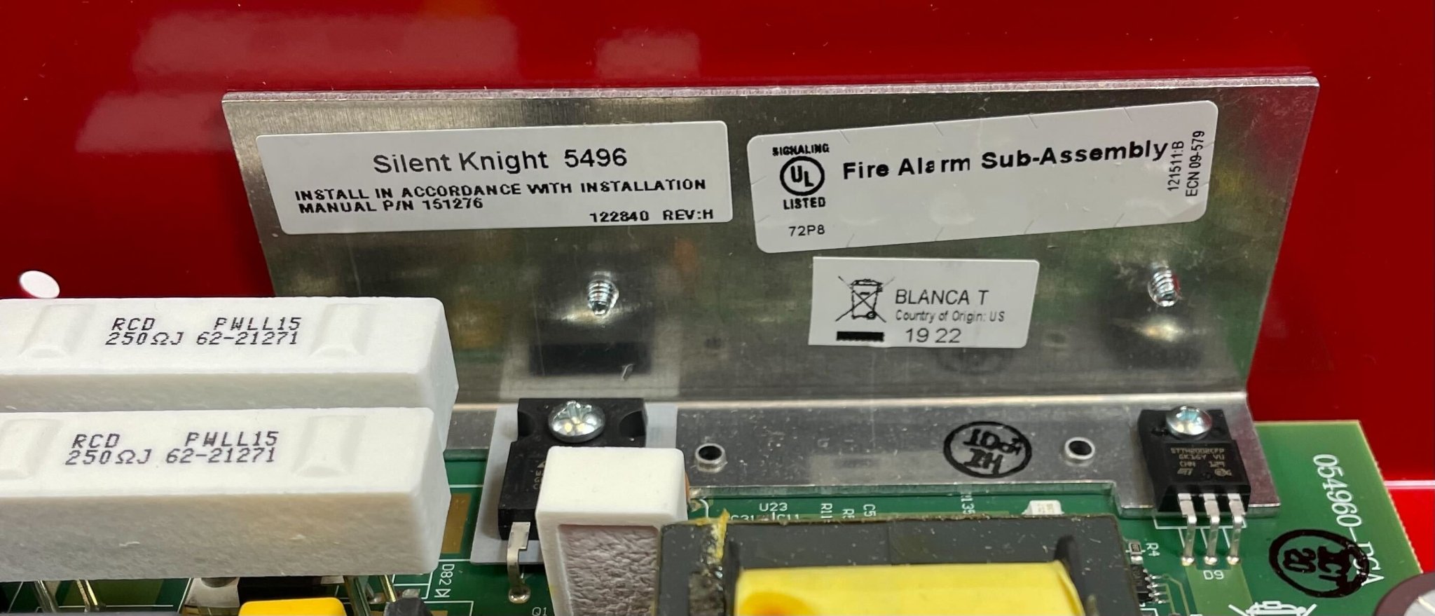Silent Knight 5496 - The Fire Alarm Supplier