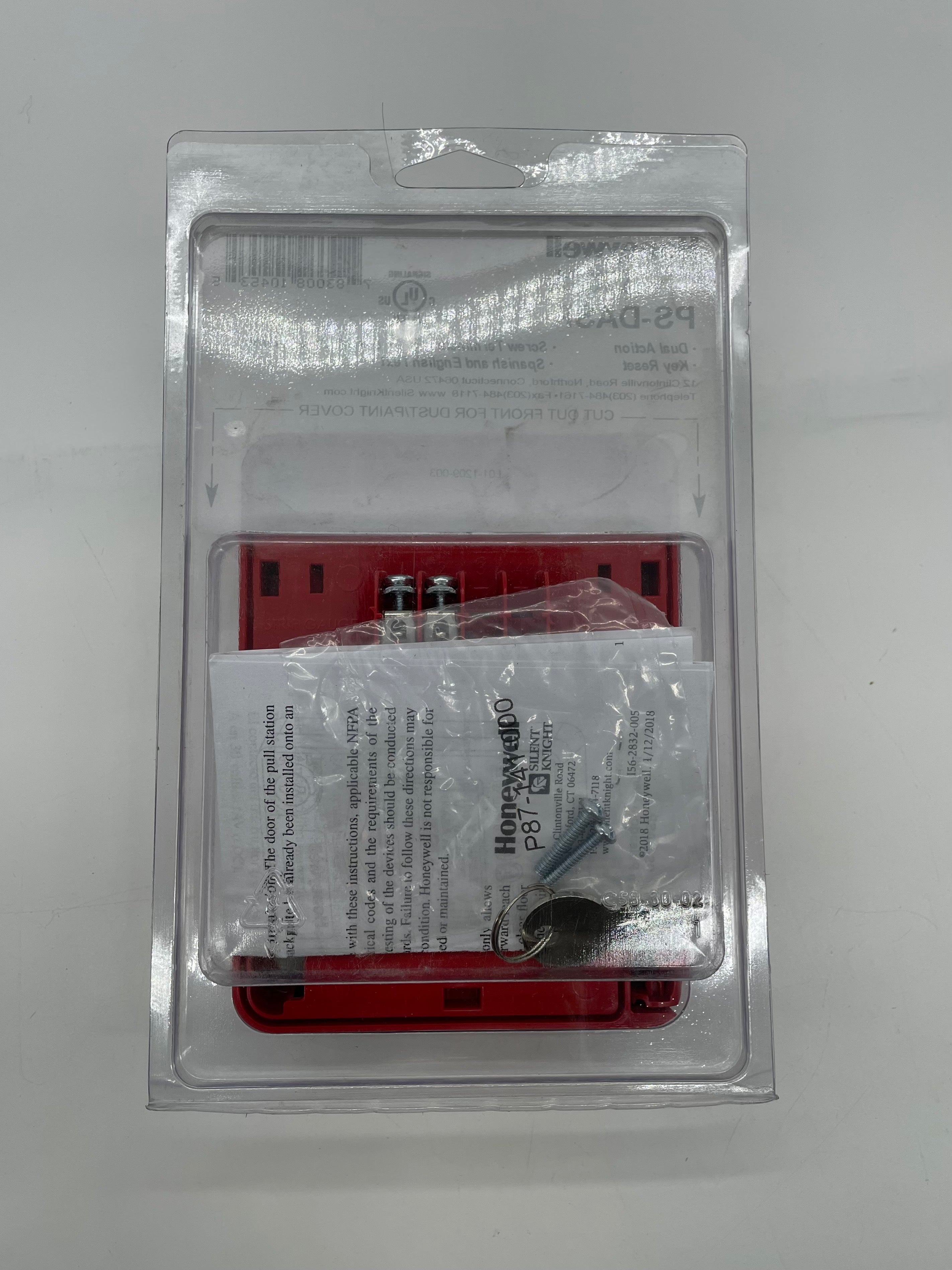 Silent Knight PS-DASP Pull Station Dual Action Spanish - The Fire Alarm Supplier