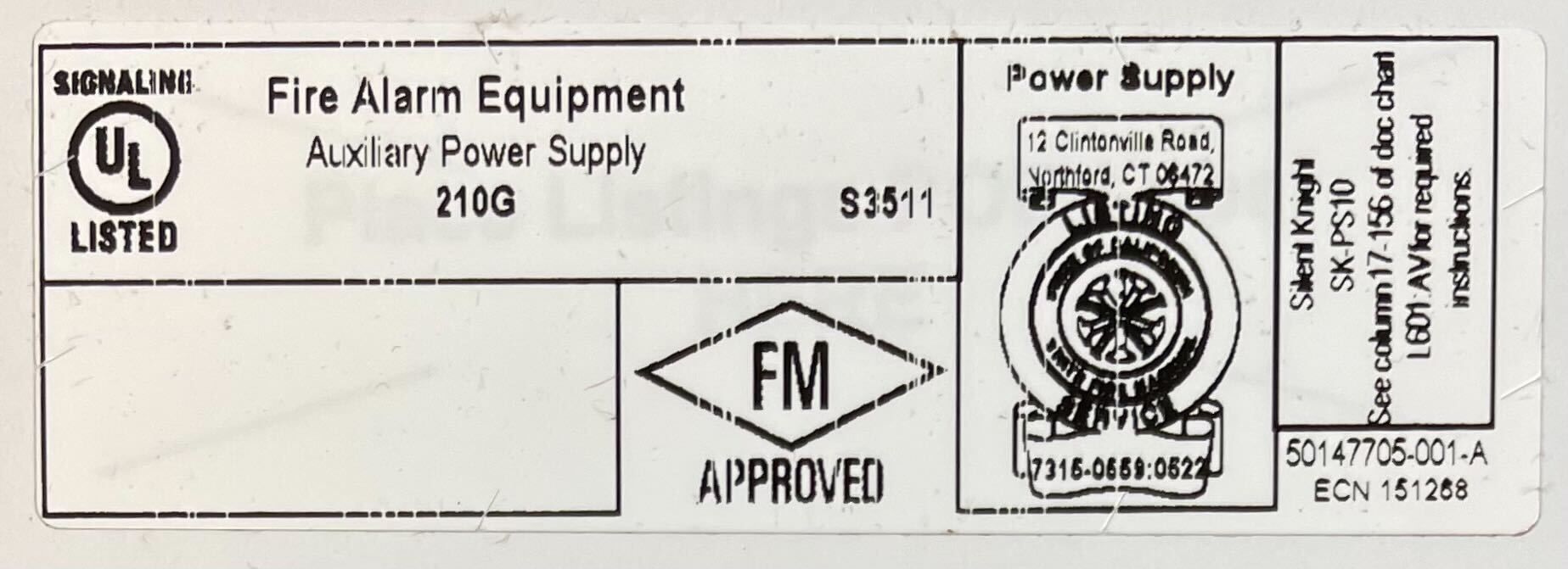 Silent Knight SK-PS10 - The Fire Alarm Supplier