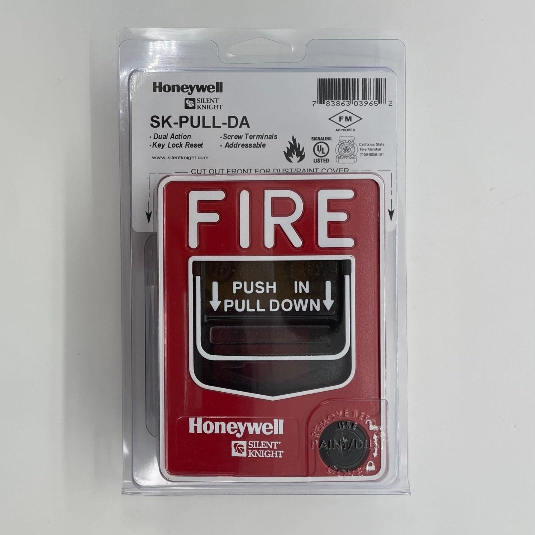 Silent Knight SK-PULL-DA Dual Action Pull Station - The Fire Alarm Supplier