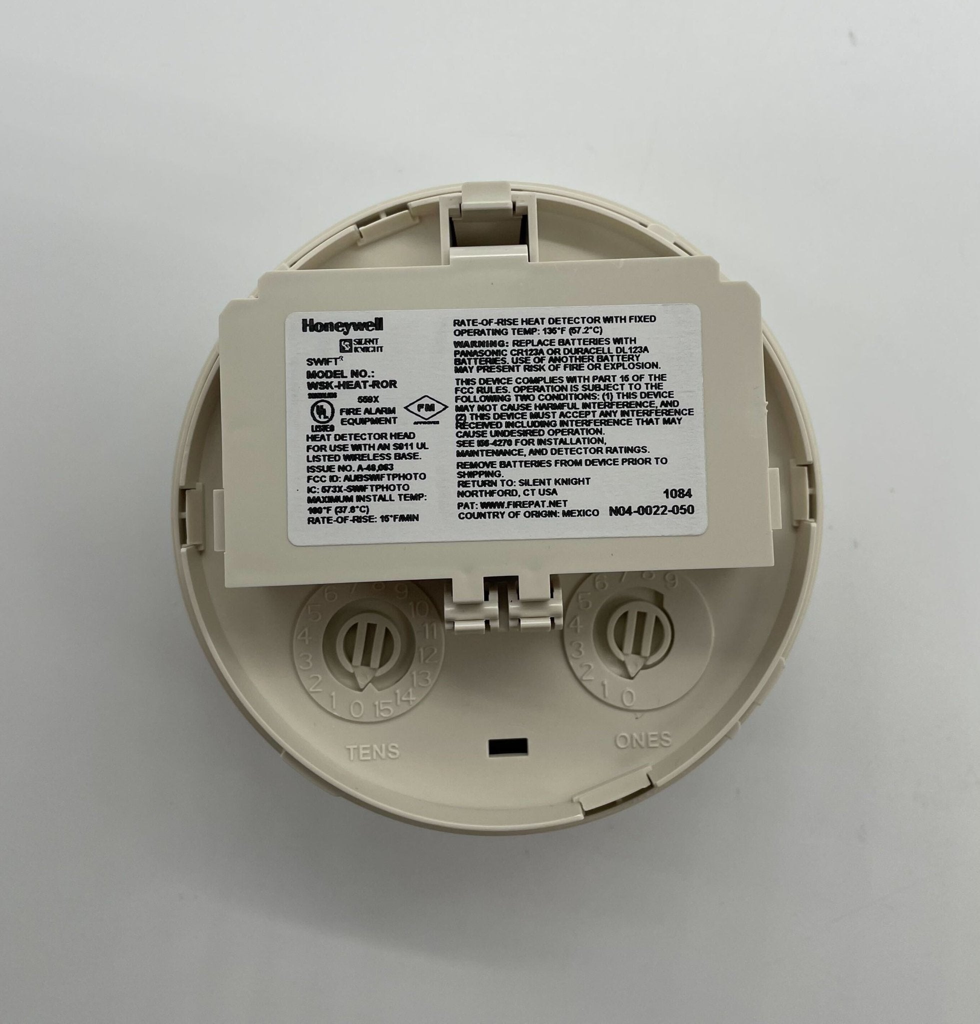 Silent Knight WSK-HEAT-ROR - The Fire Alarm Supplier