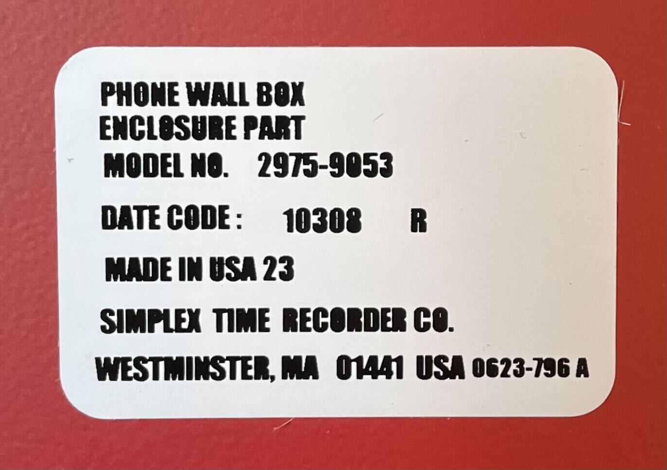 Simplex 2975-9053 - The Fire Alarm Supplier