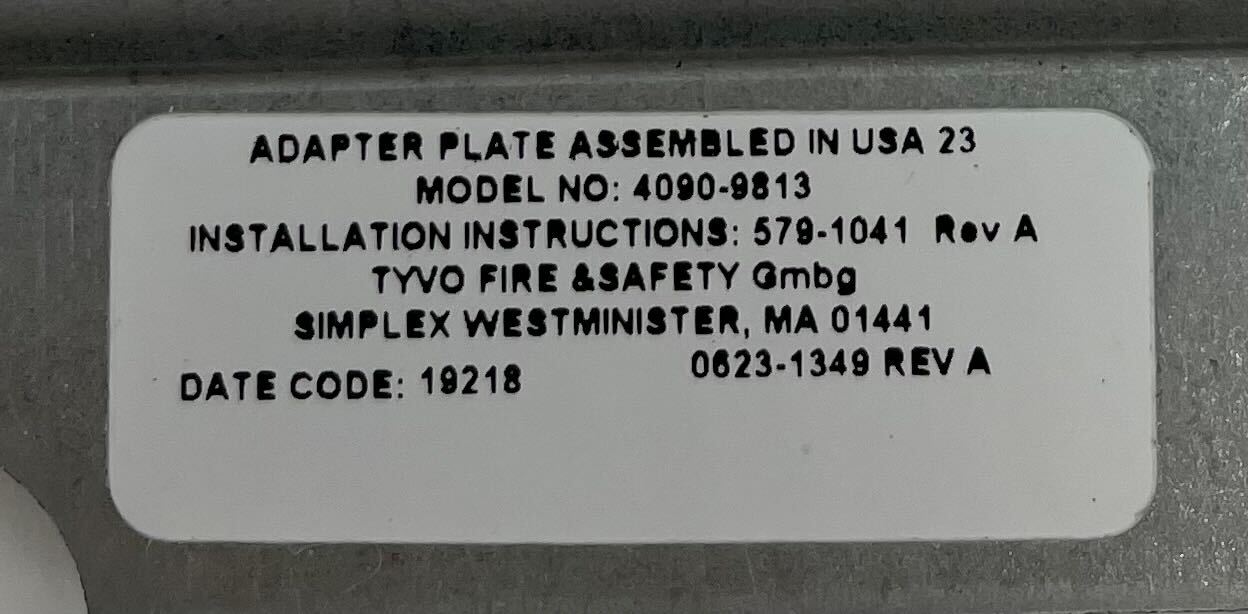 Simplex 4090-9813 - The Fire Alarm Supplier