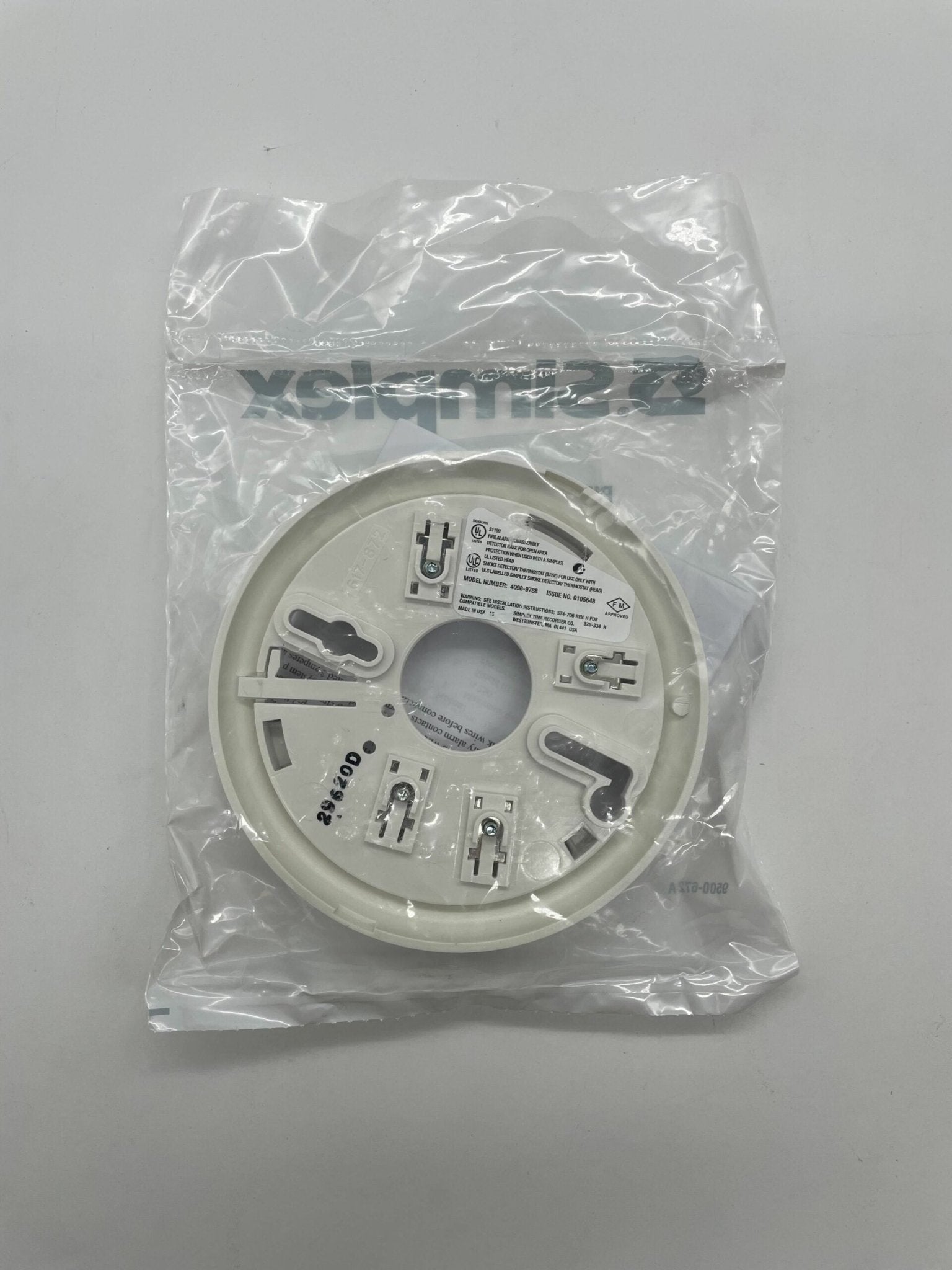 Simplex 4098-9788 2-Wire Base with connections for Remote Alarm LED Indicator - The Fire Alarm Supplier