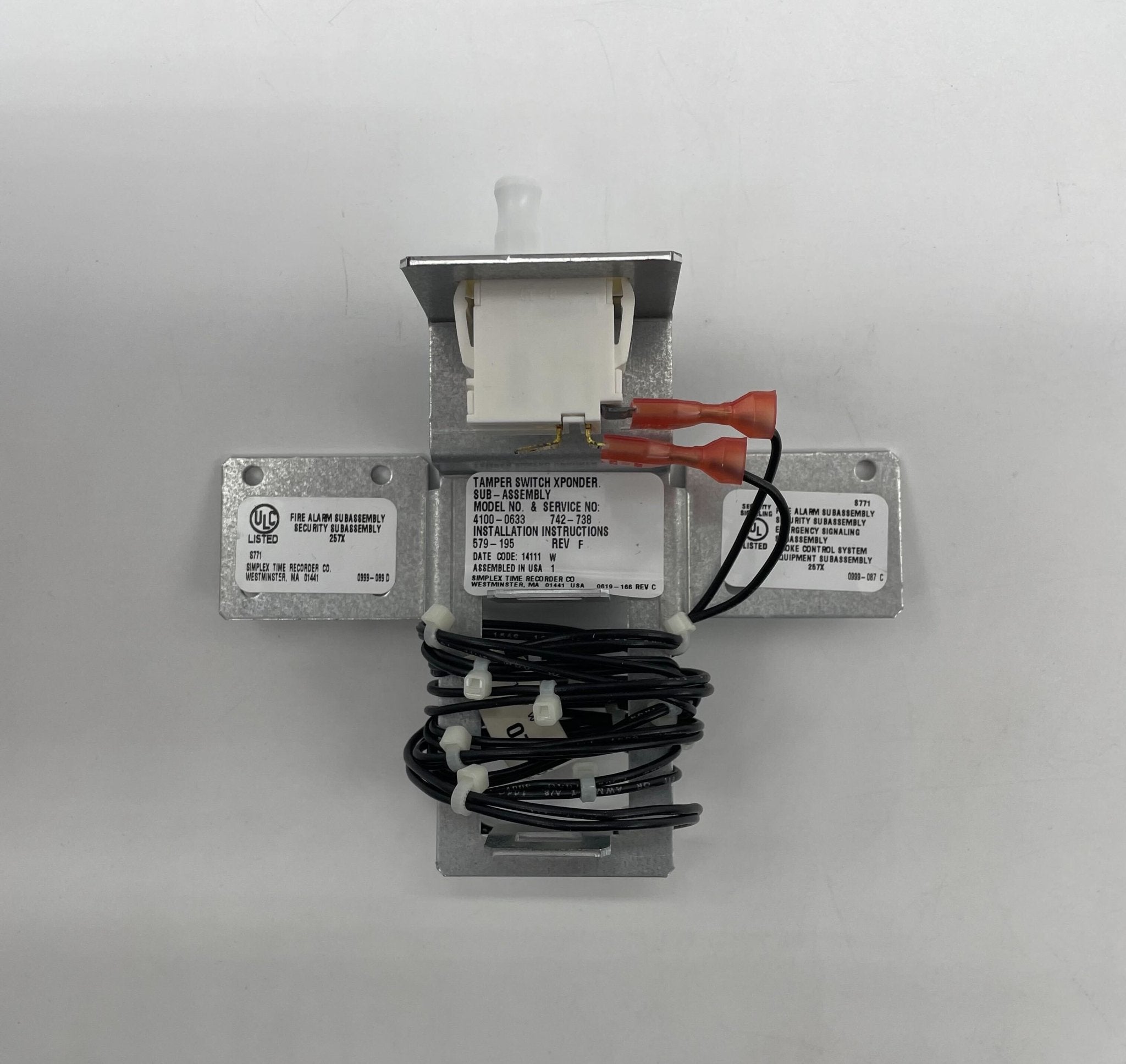 Simplex 4100-0633 Transponder Tamper Switch - The Fire Alarm Supplier