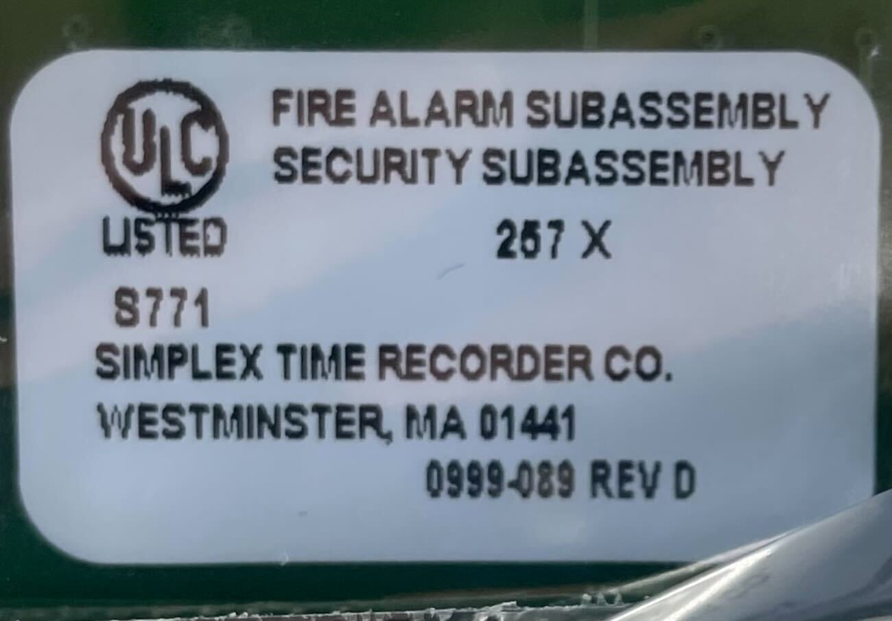 Simplex 4100-1281 - The Fire Alarm Supplier