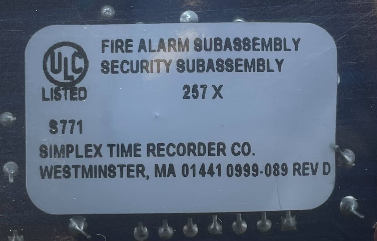 Simplex 4100-6038 - The Fire Alarm Supplier