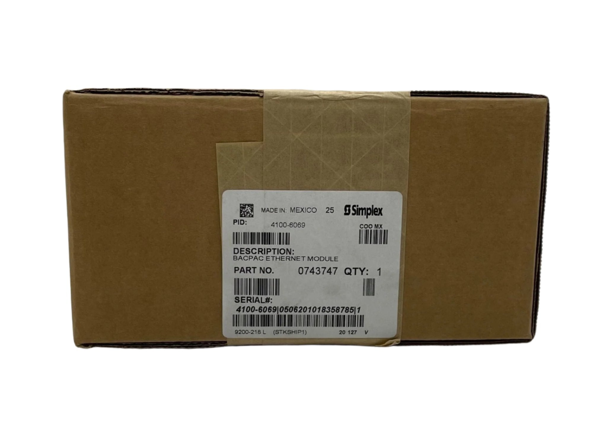 Simplex 4100-6069 Bucpac Ethernet Module - The Fire Alarm Supplier