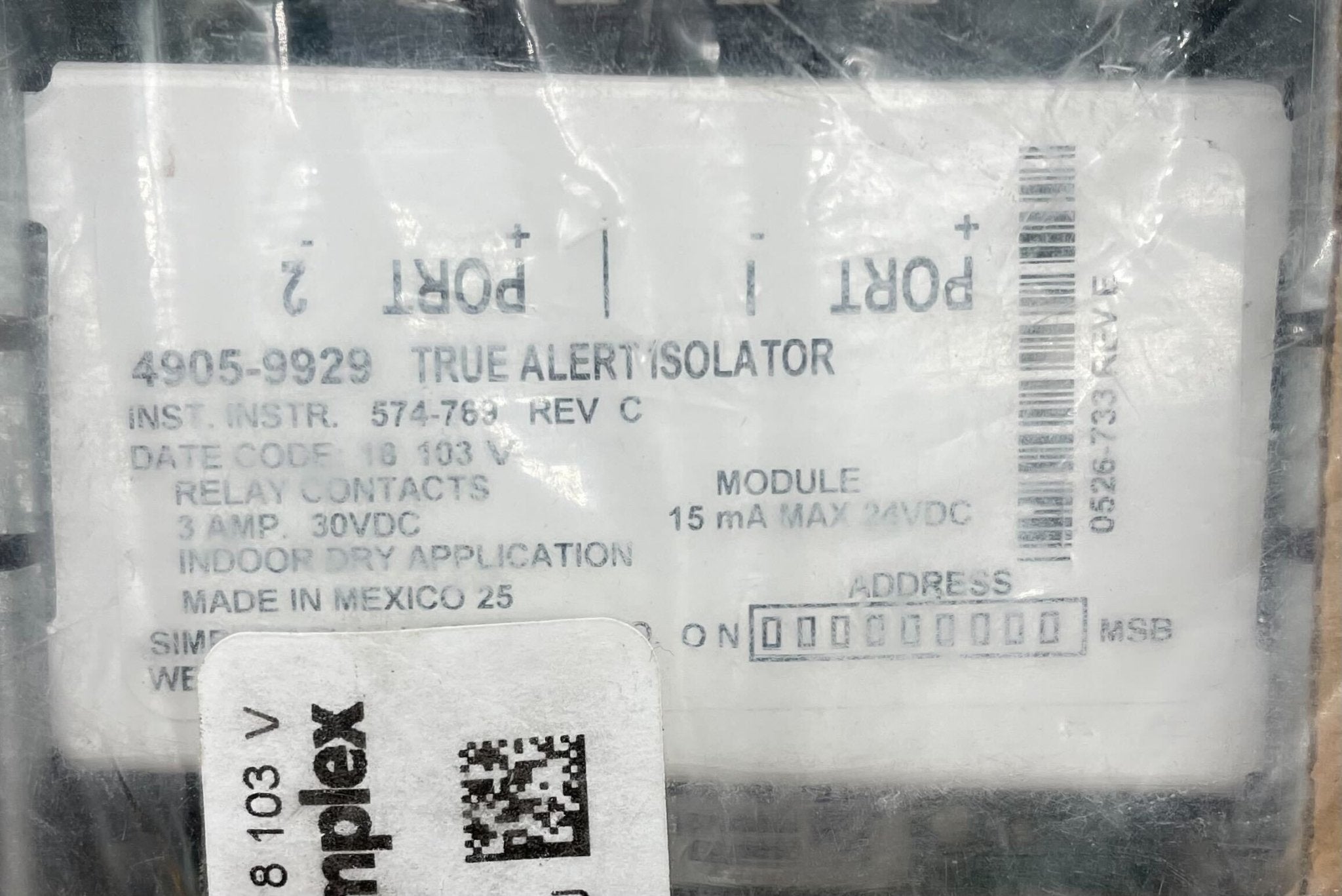 Simplex 4905-9929 Isolator Module - The Fire Alarm Supplier