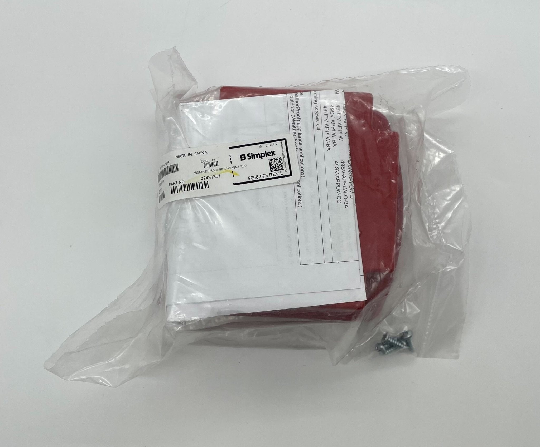 Simplex 49WPBB-SOWR - The Fire Alarm Supplier