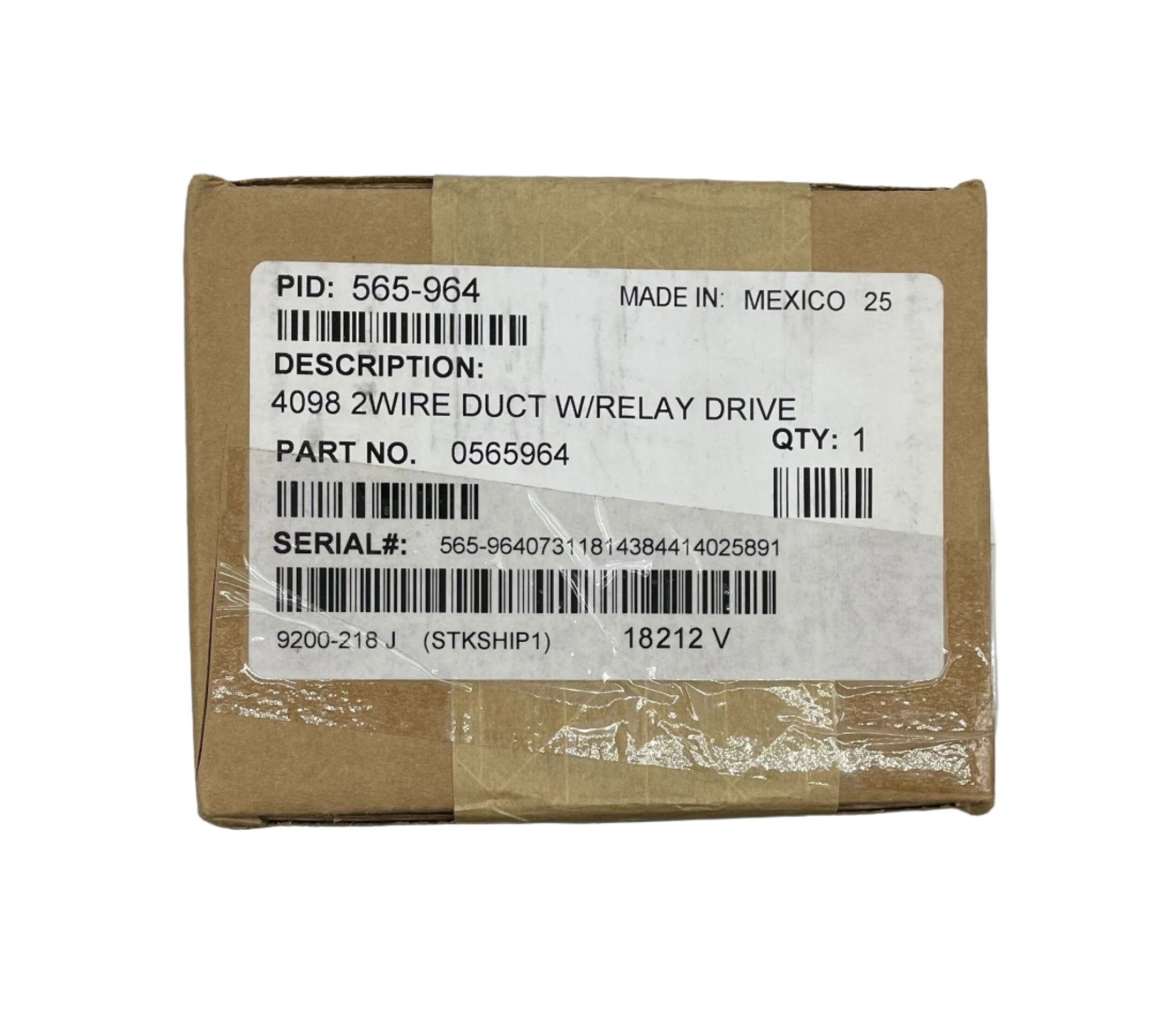 Simplex 565-964 2-Wire Duct Relay DrIVe - The Fire Alarm Supplier