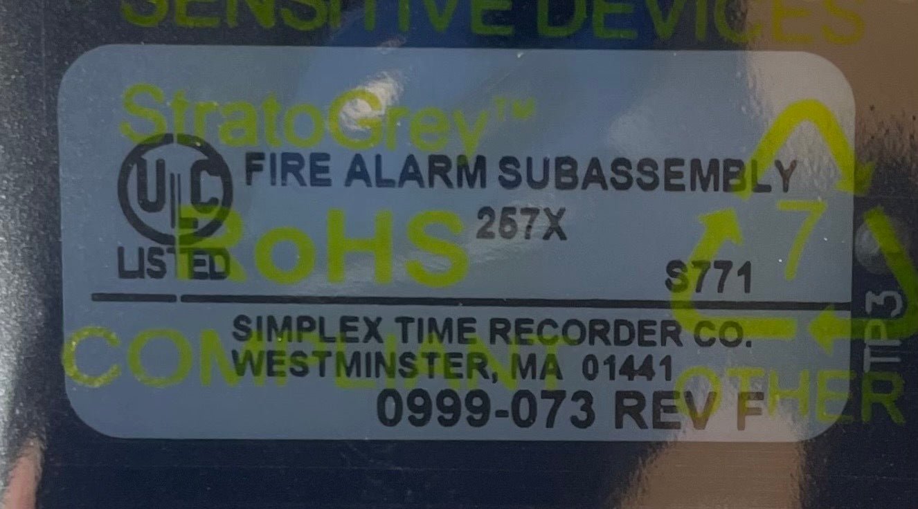 Simplex 742-101 - The Fire Alarm Supplier