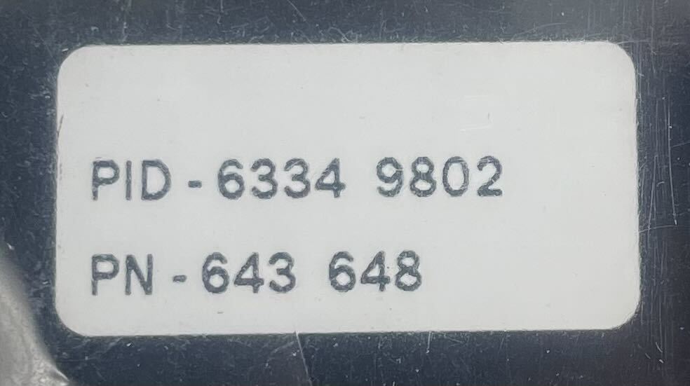 Simplex 6334-9802 gang box adapter plate for electrical boxes, made of durable metal, designed for easy mounting and secure fitting.