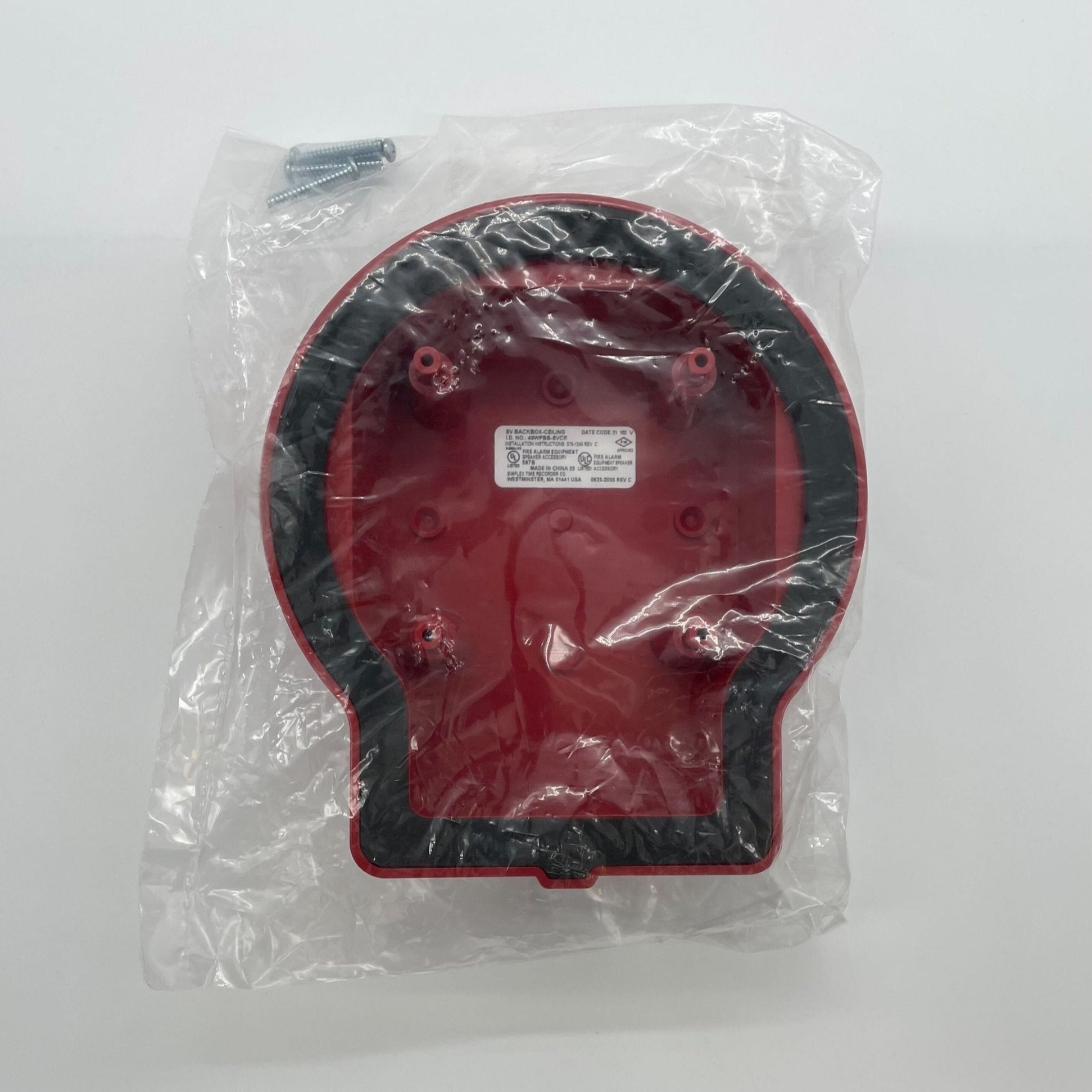 Simplex 49WPBB-SVCR Back Box, Ceiling Surface-Mounted - The Fire Alarm ...