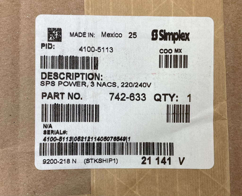 Simplex Visible Device Simplex 4100-5113 - The Fire Alarm Supplier