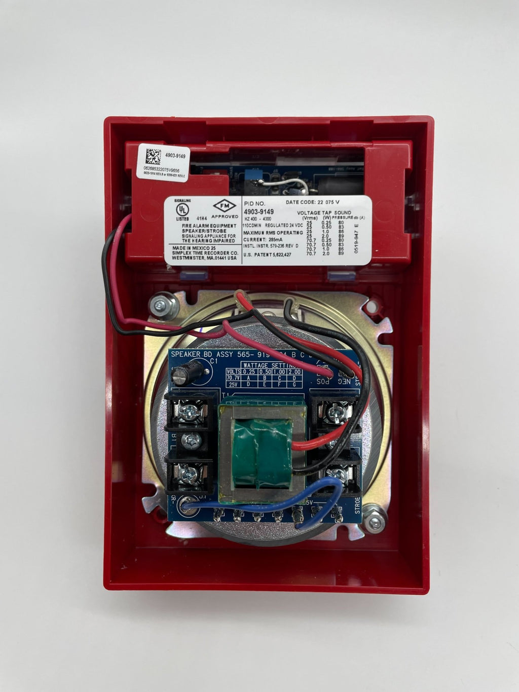 Rarest Simplex Fire Alarms Simplex 4903-9149 - The Fire Alarm Supplier