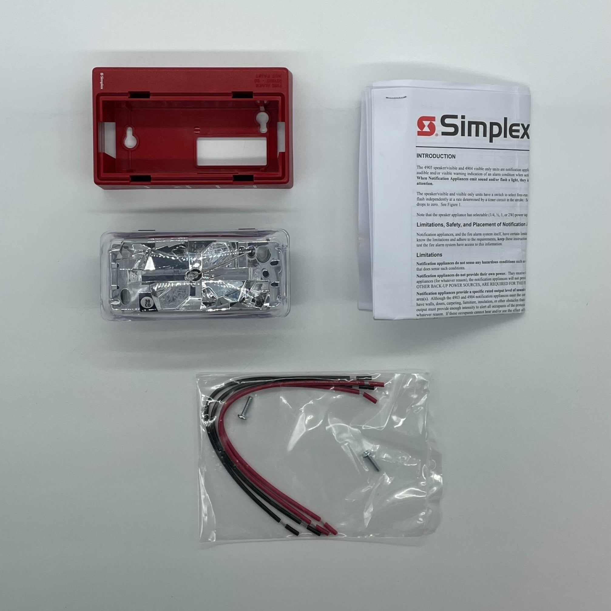 Simplex 4904-9184 Visible Notification Appliance, Ceiling-Mount
