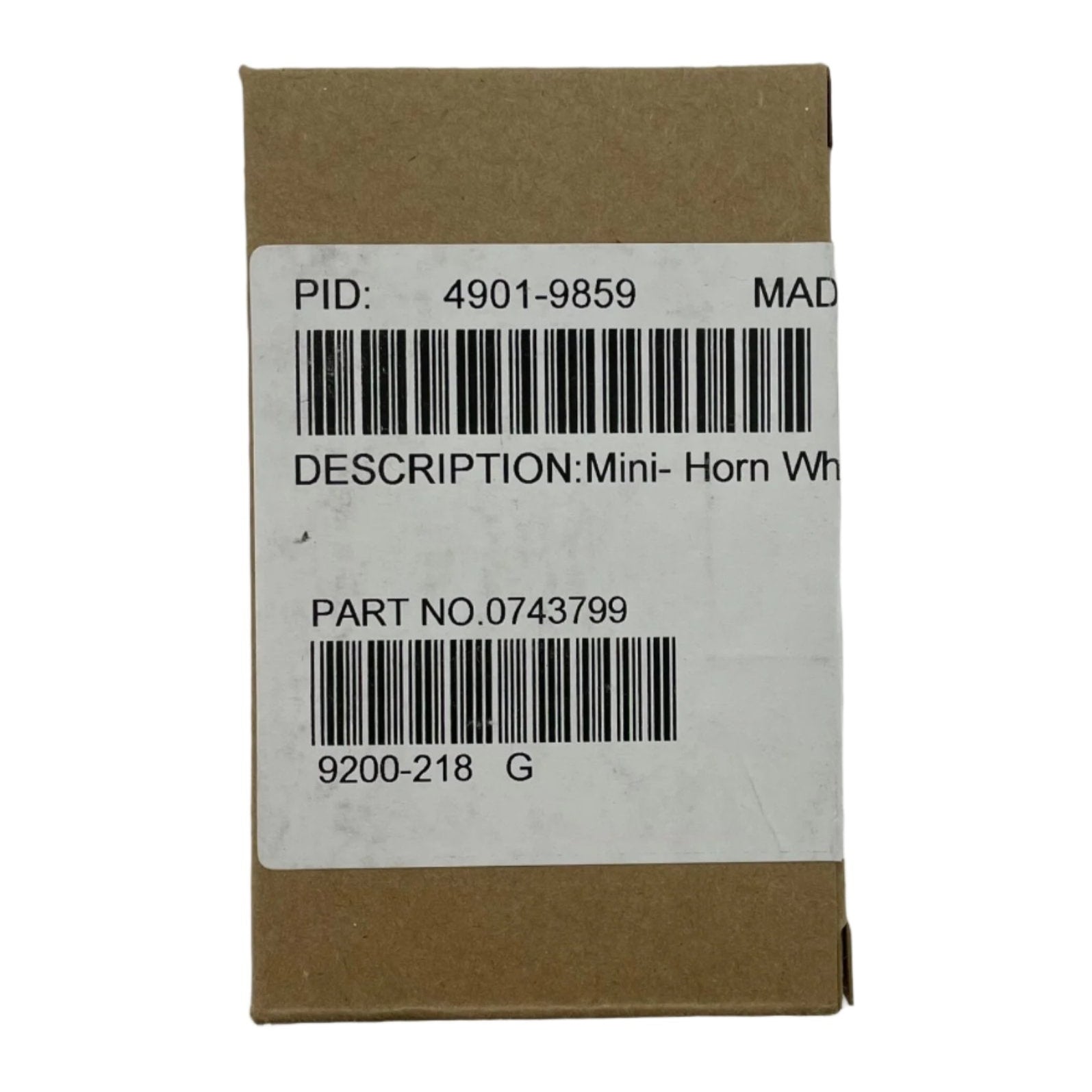 Simplex 4901-9859 Non-Addressable Mini-Horn