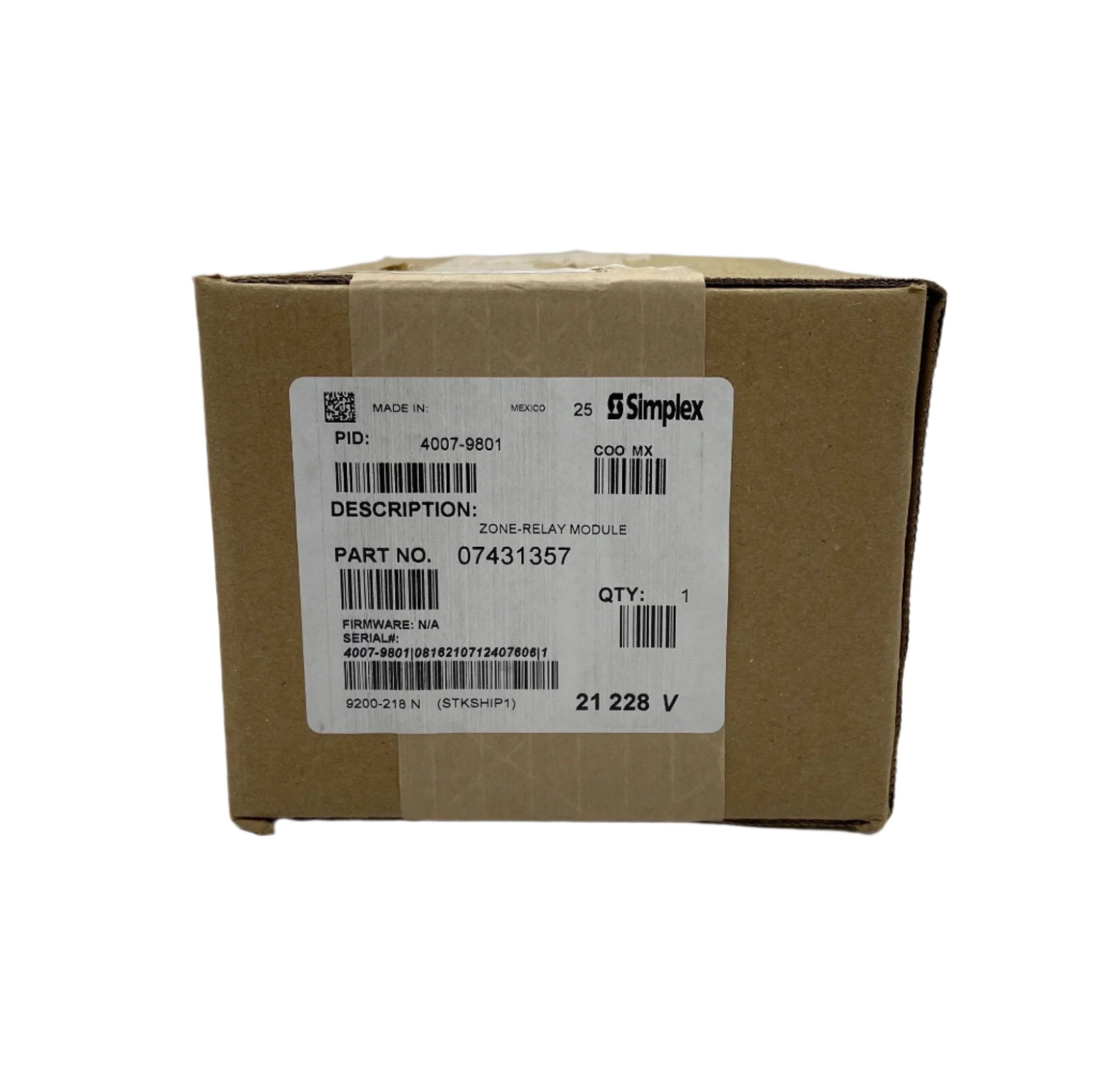 Simplex 4007-9801 Zone-Relay Module - The Fire Alarm Supplier