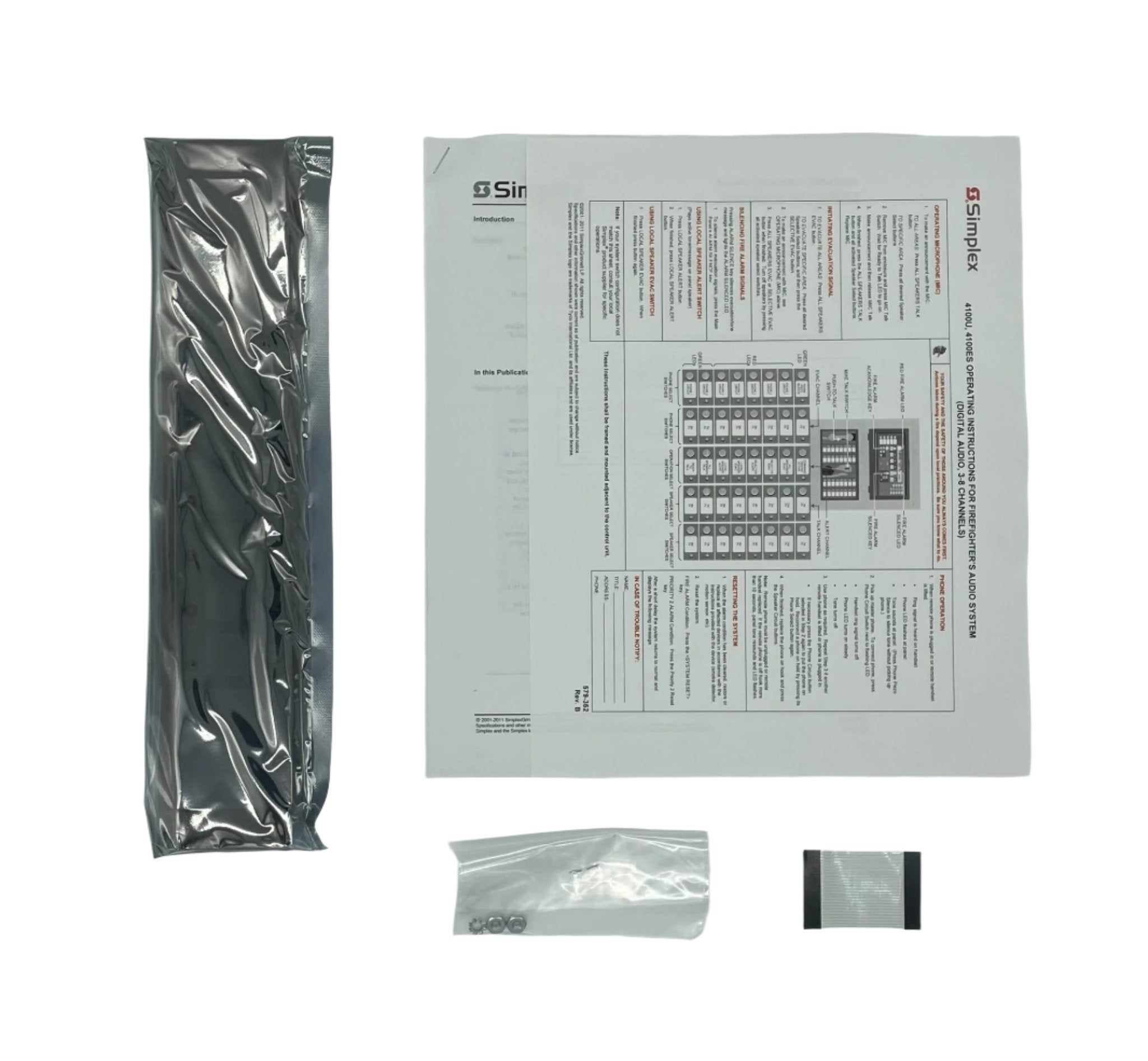 Simplex 4100-1255 Operator Interface LED Switch Module