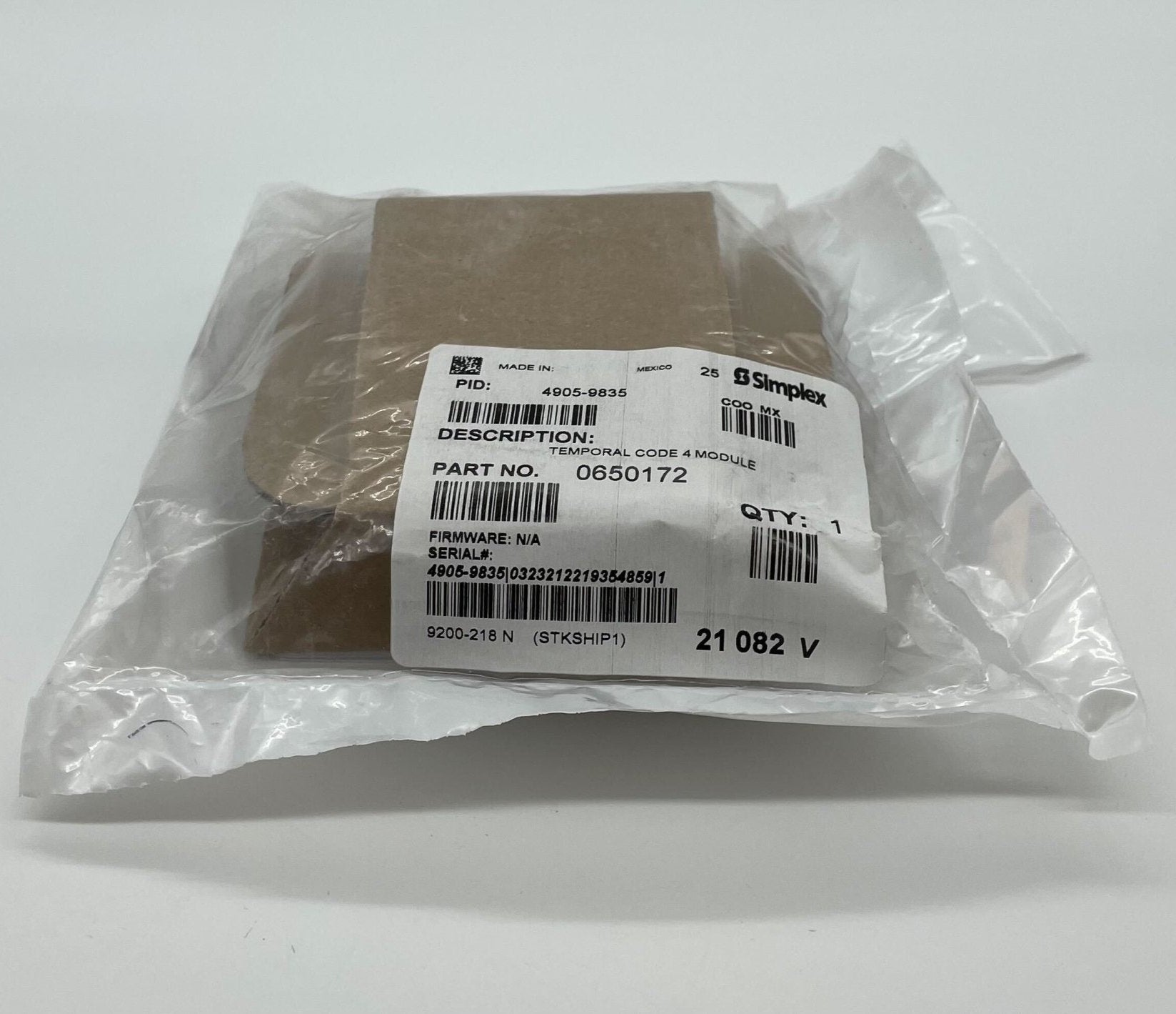 Simplex 4905-9835 - The Fire Alarm Supplier