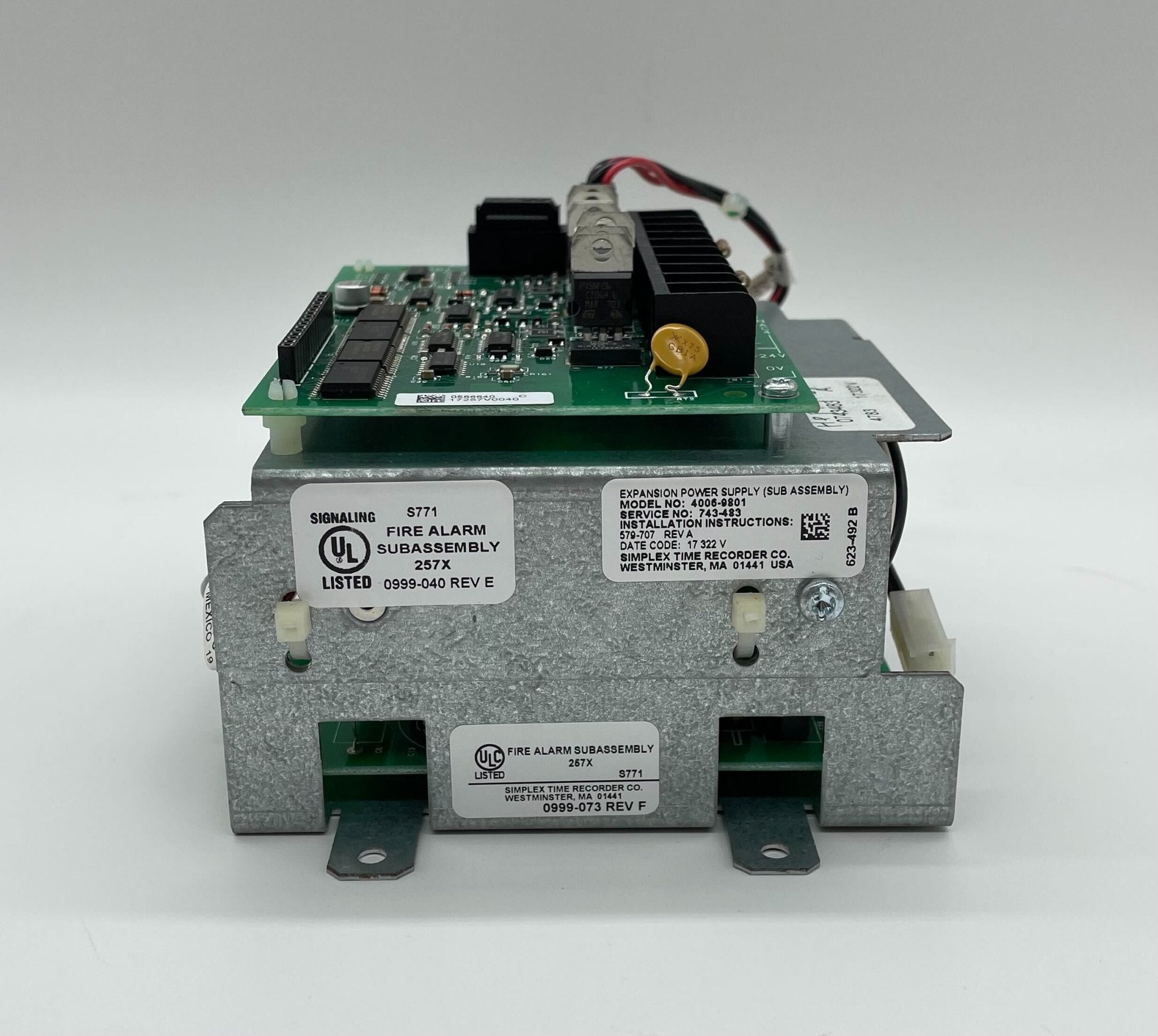 Simplex 4006-9801 Expansion Power Supply - The Fire Alarm Supplier