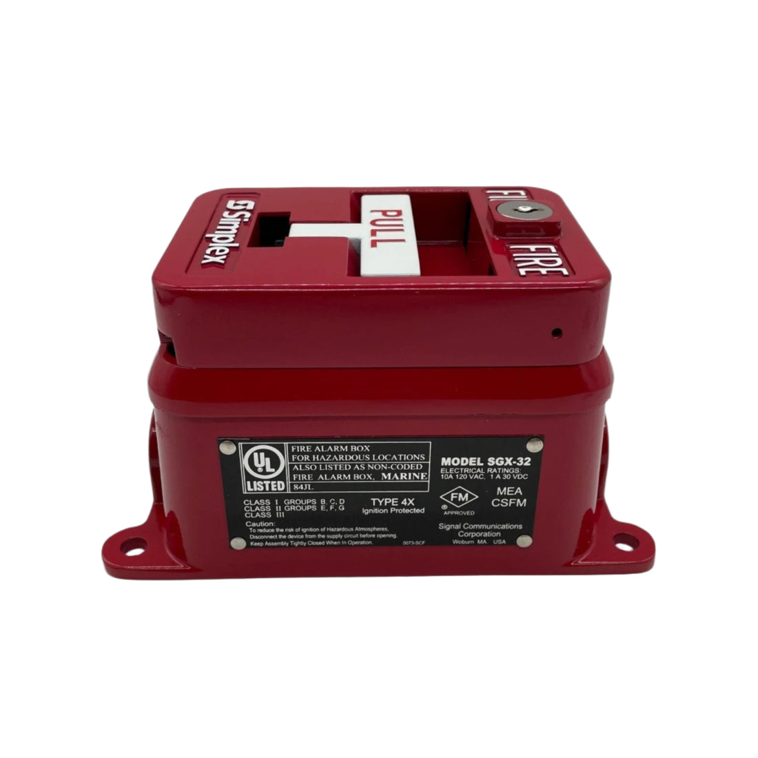 Simplex 2099-9144 Explosion-Proof Weatherproof Pull Station - The Fire ...