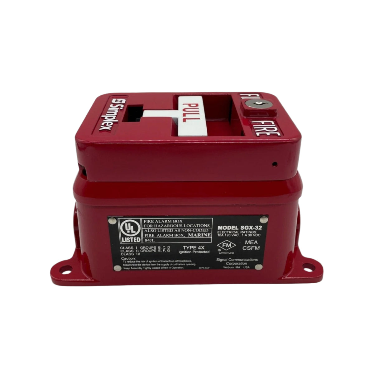 Simplex 2099-9144 Explosion-Proof Weatherproof Pull Station - The Fire ...