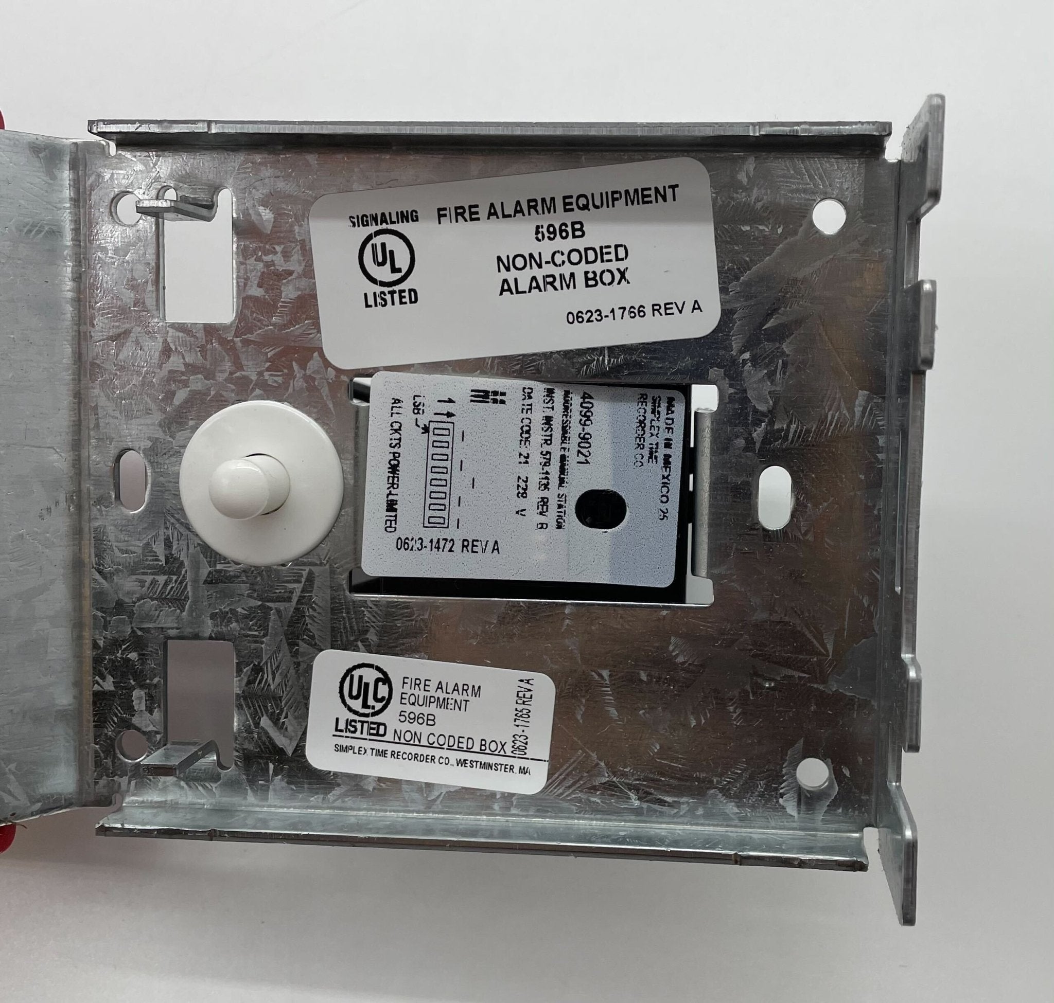 Simplex 4099-9021 Manual Pull Station Single Action Addressable