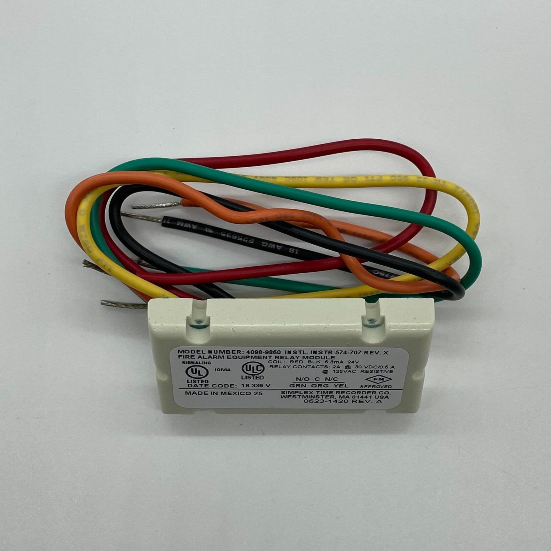 Simplex 4098-9860 2-Wire Relay For 4098-9780 - The Fire Alarm Supplier