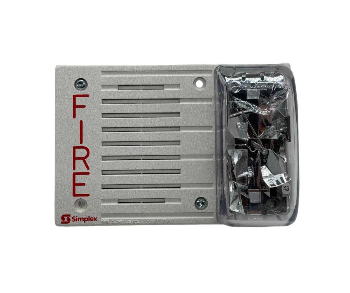 Simplex 4906-9129 Wall Horn Strobe (White) - Rybb Fire Alarm Simplex 4906-9129 Wall Horn Strobe (White) - Rybb Fire Alarm