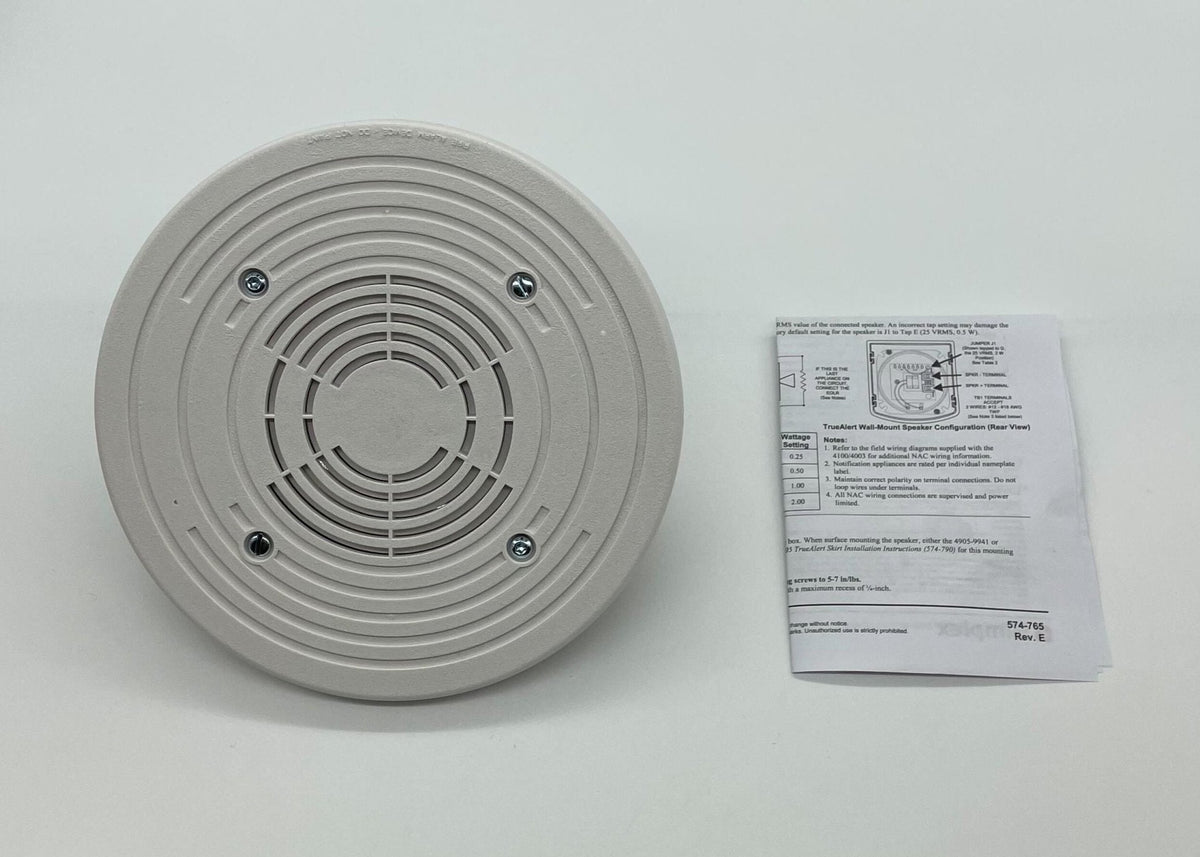 Simplex Ceiling Sensor Simplex 4902-9721 Ceiling Mount Speaker - The Fire Alarm Supplier