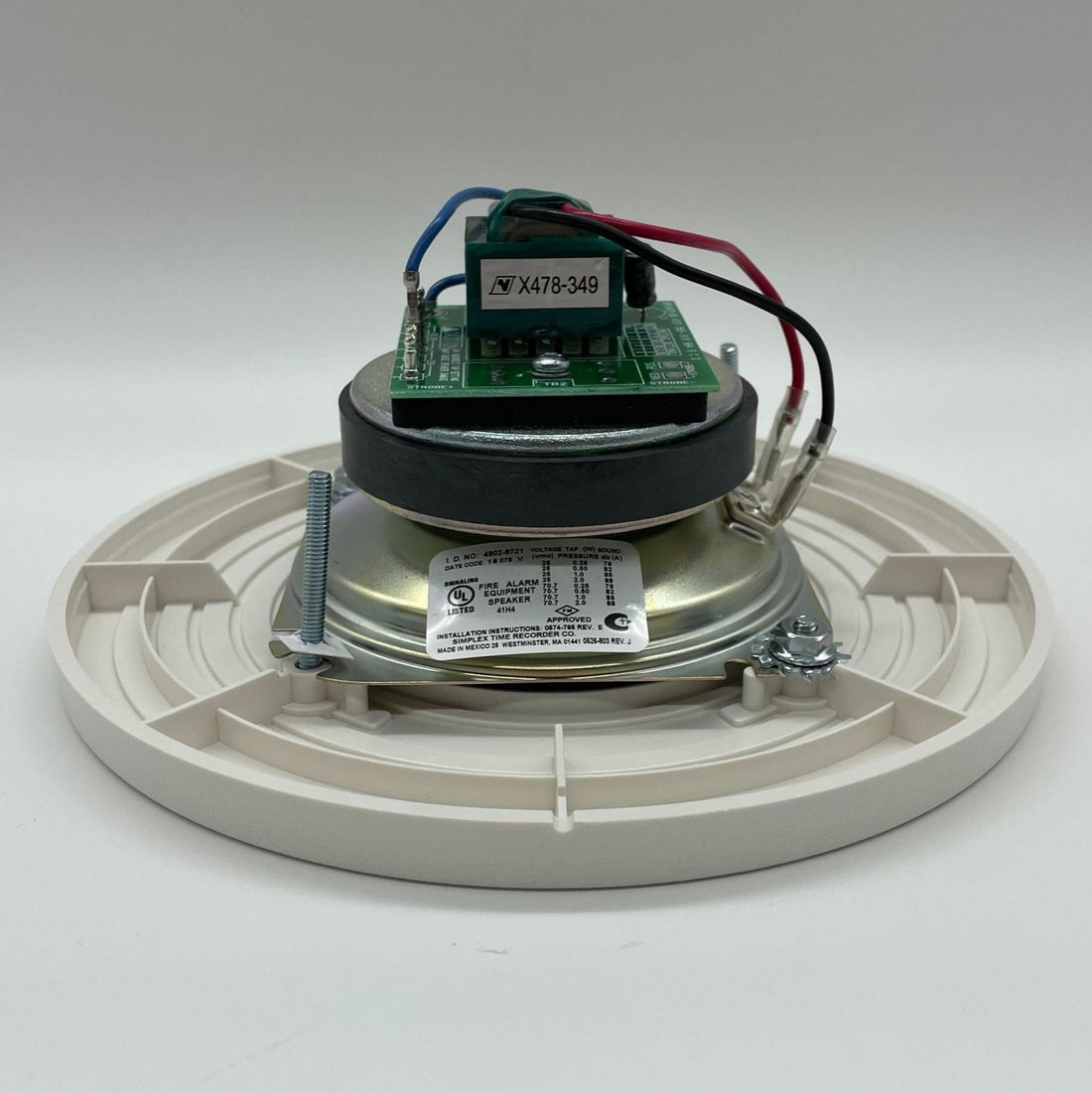 Simplex Ceiling Sensor Simplex 4902-9721 Ceiling Mount Speaker - The Fire Alarm Supplier