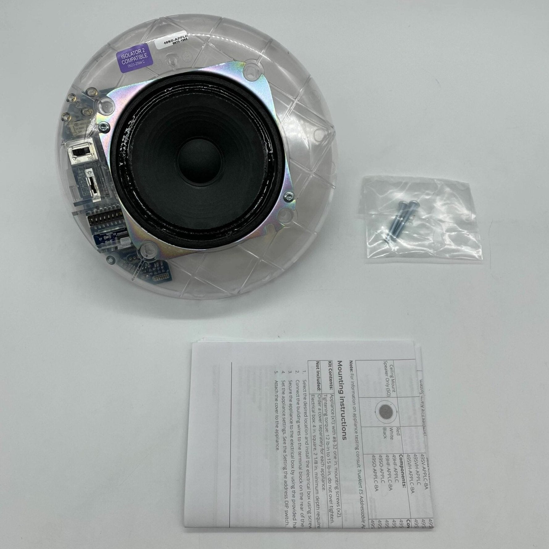Simplex 49SO-APPLC Speaker Appliance Ceiling - The Fire Alarm Supplier