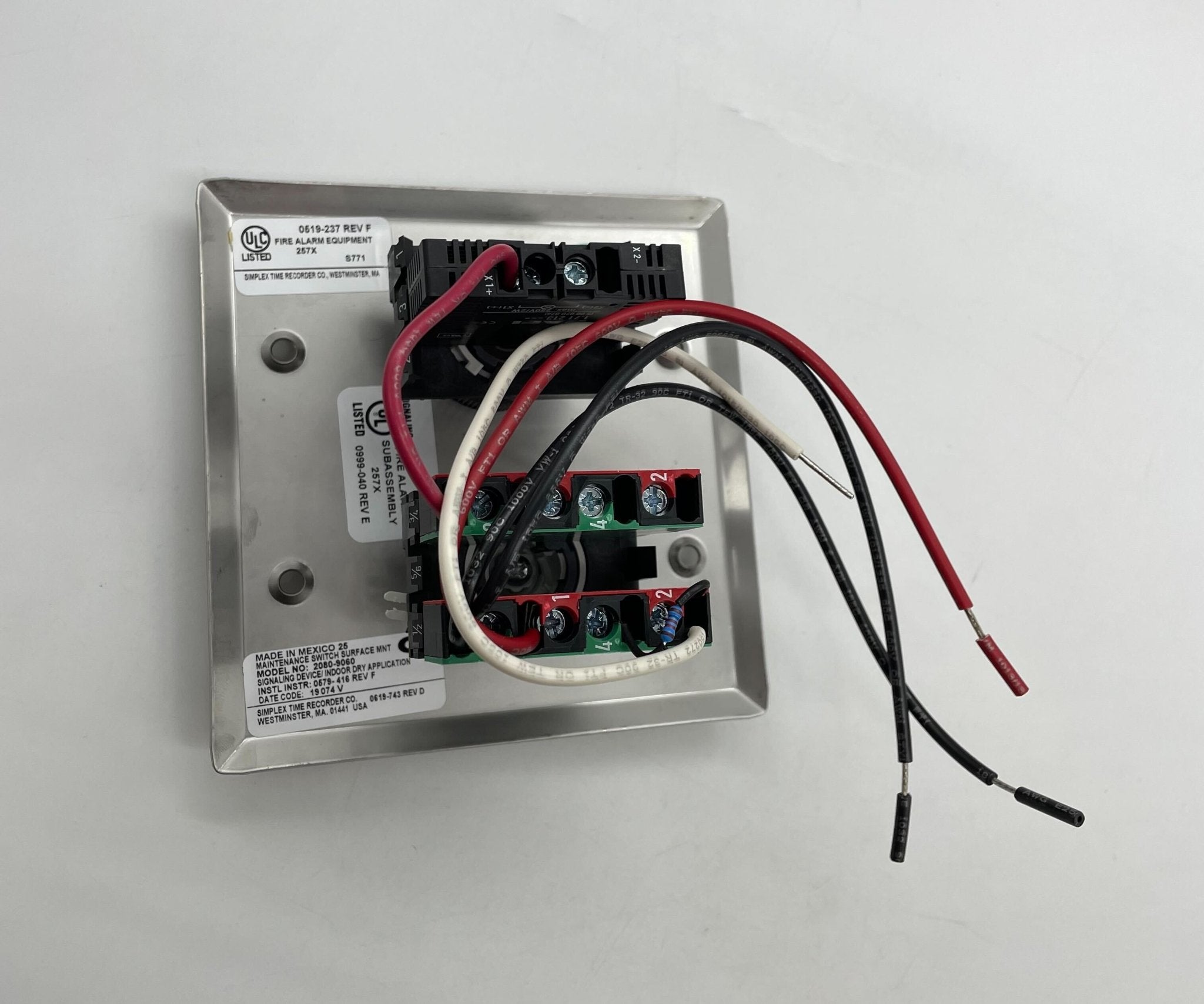 Simplex 2080-9060 Maint Switch - The Fire Alarm Supplier