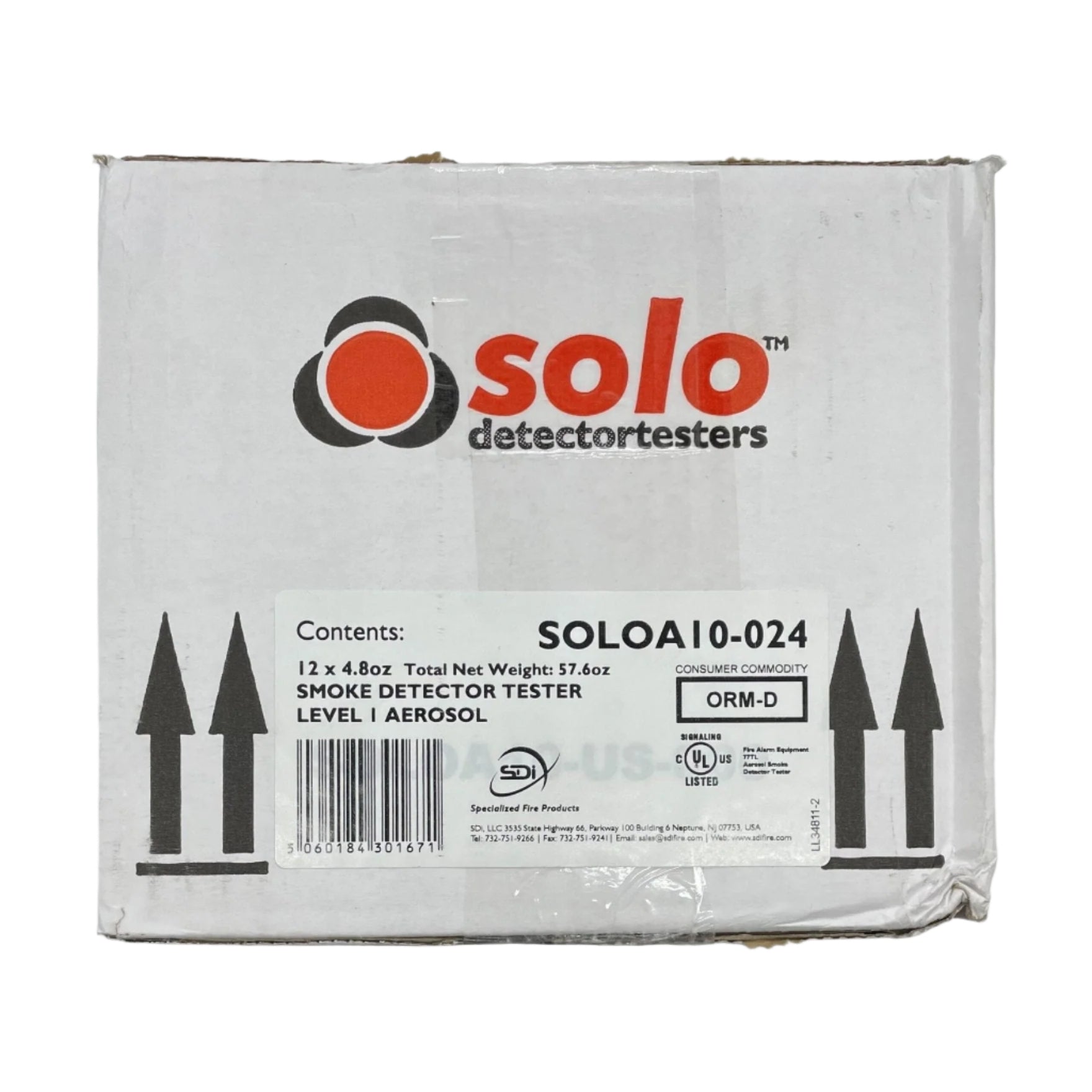 SDi SOLOA10 Aerosol Smoke Detector Tester - The Fire Alarm Supplier