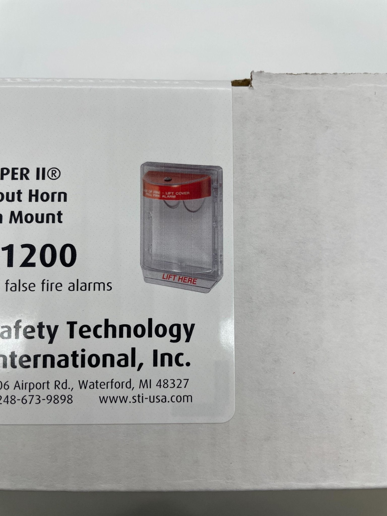 STI-1200 Horn Flush Mount - The Fire Alarm Supplier