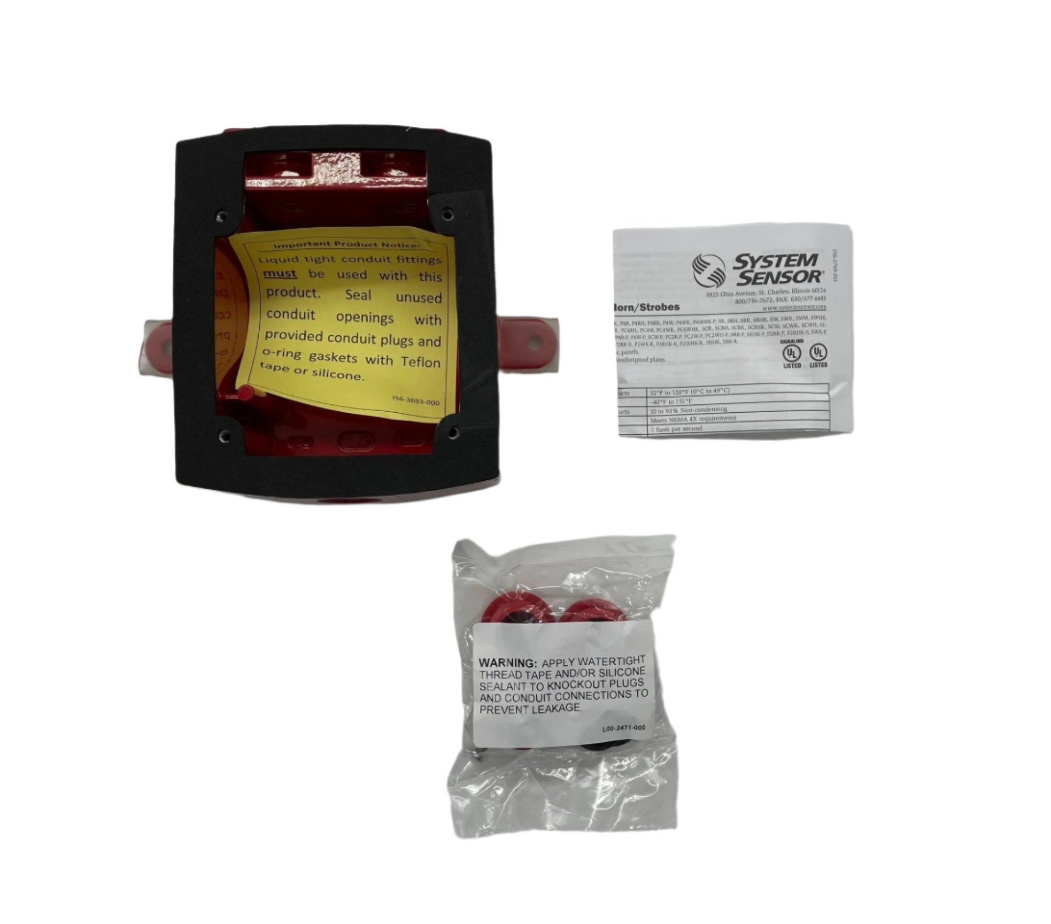 System Sensor SA-WBB Wall-Mount Back Box - The Fire Alarm Supplier