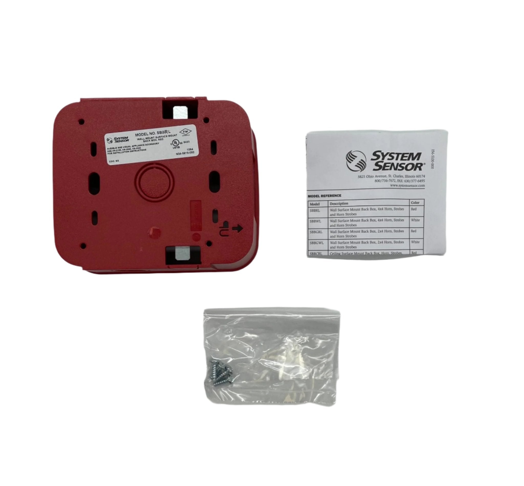 System Sensor SBBRL Back Box - The Fire Alarm Supplier
