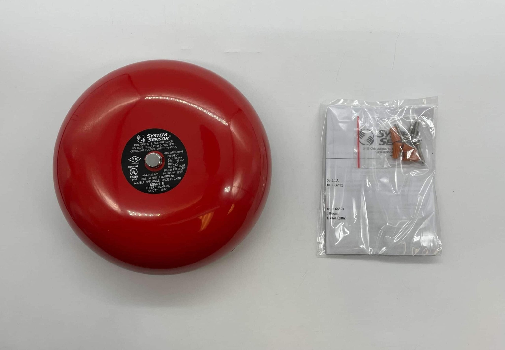 System Sensor SSM24-8 Bell - The Fire Alarm Supplier
