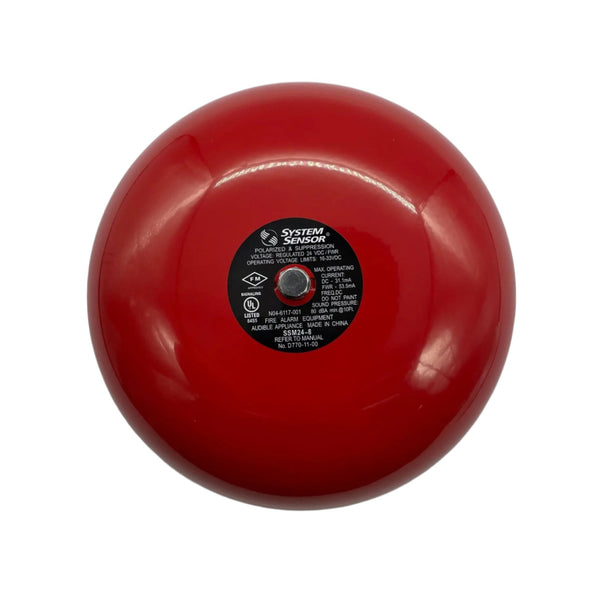 Moul Surveillance サーベイランス 赤 System Sensor SSM24-8 Bell - The Fire Alarm Supplier