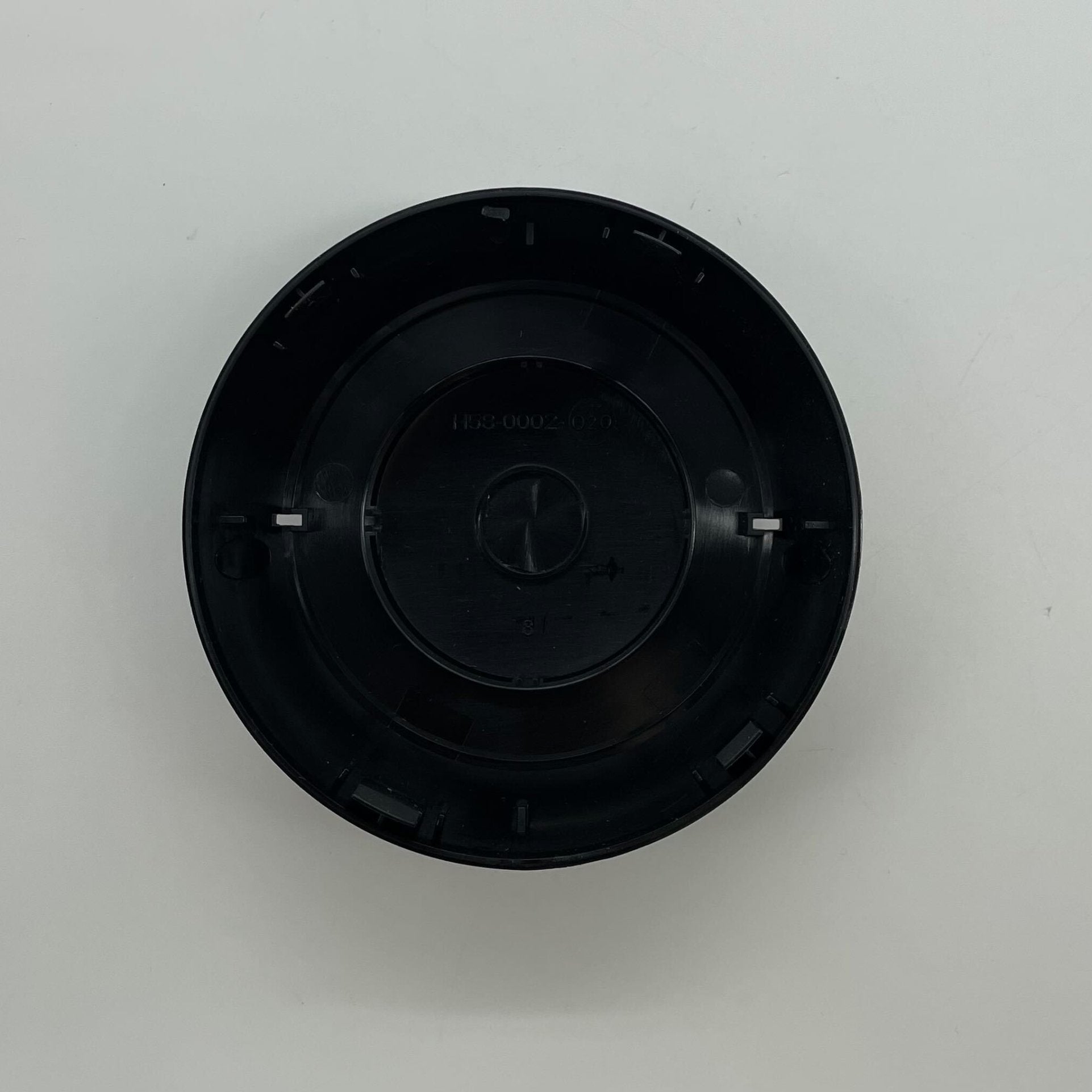 Set of 10 System Sensor CK300-BL covers, durable plastic covers for fire alarm systems or sensors, black color.