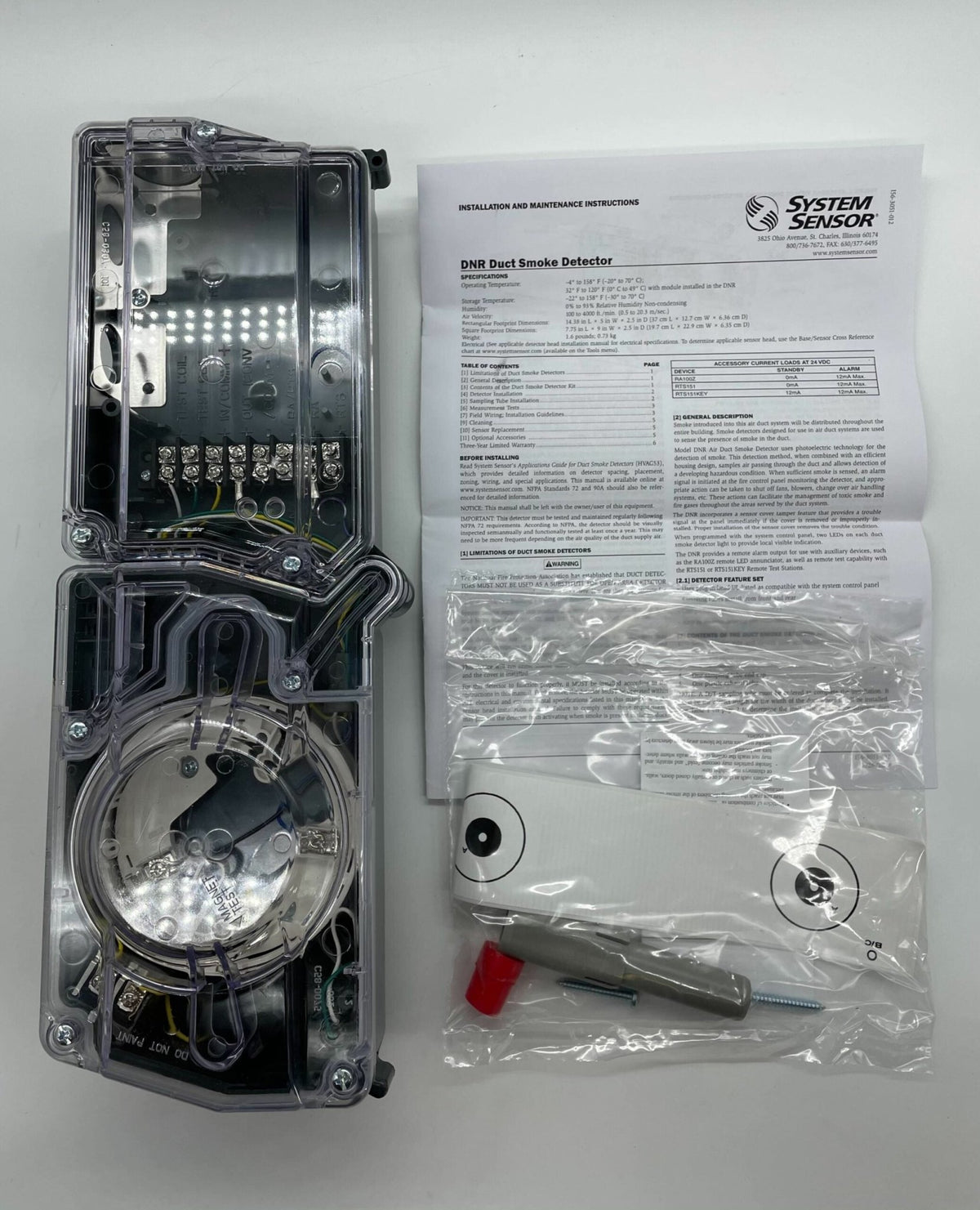 System Sensor DNR Duct Detector - The Fire Alarm Supplier