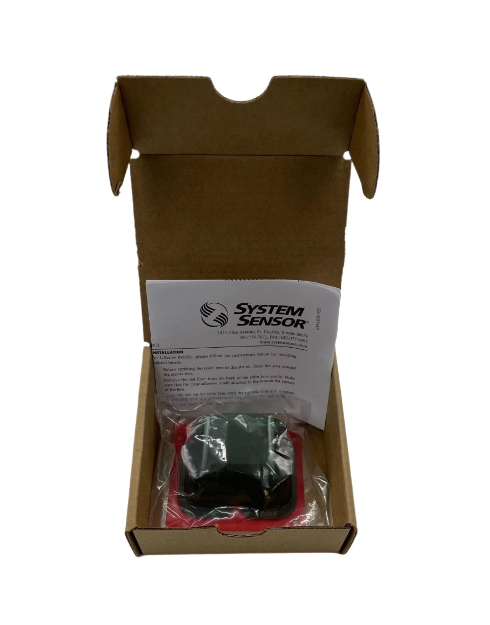 System Sensor LENS-G2 Wall Green Lens - The Fire Alarm Supplier
