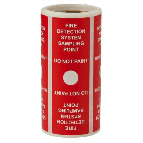 Sampling Point Machine Access Label System Sensor P-LABEL-P Roll of 100 1” x 3” Sampling Point - The Fire ...