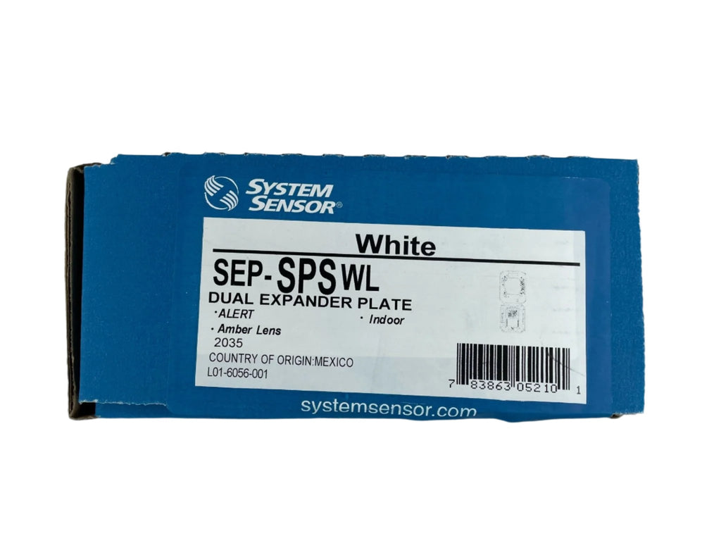 System Sensor Sprsl System Sensor SEP-SPSWL L-Series Alert Amber Lens