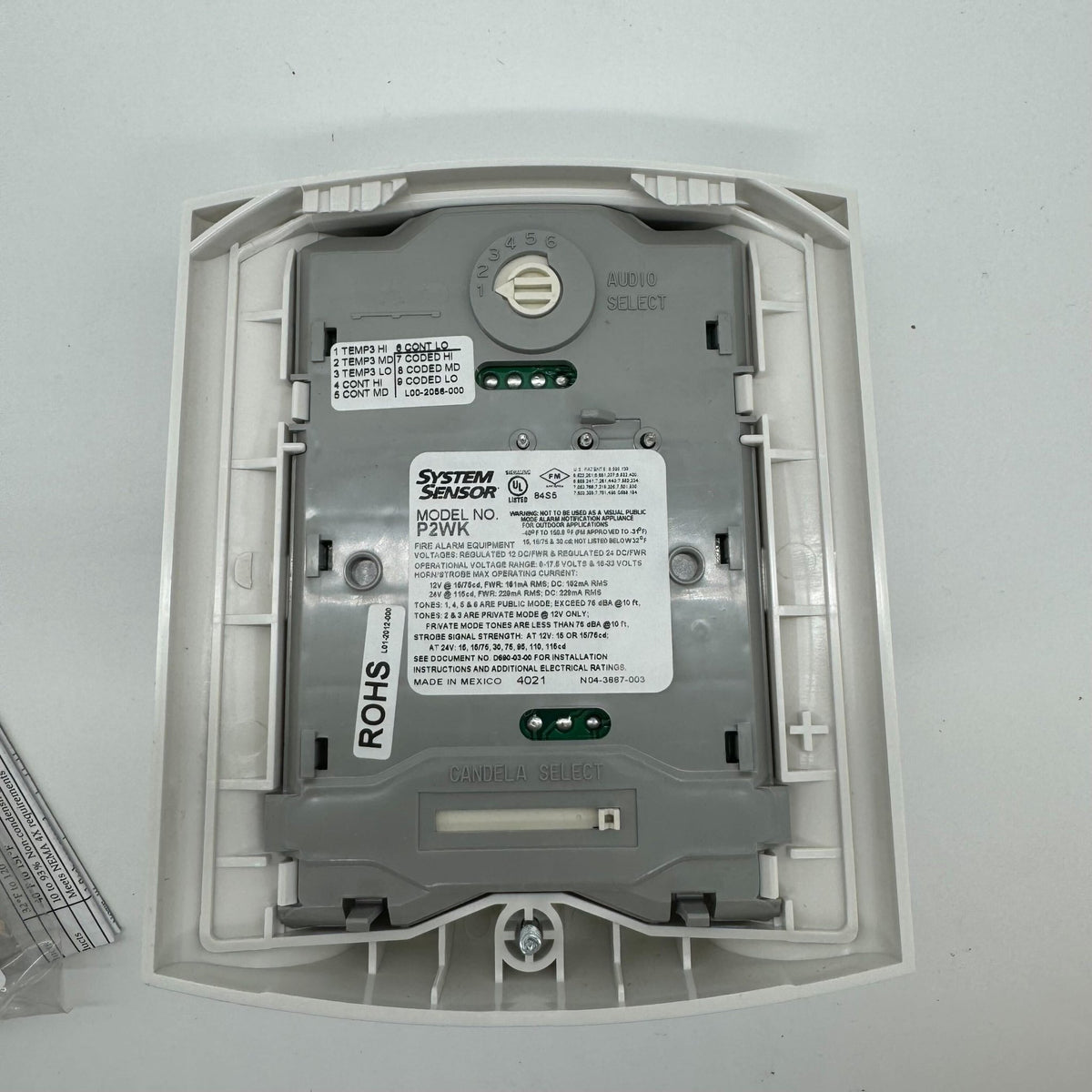 P2wkp System Sensor P2WK - The Fire Alarm Supplier