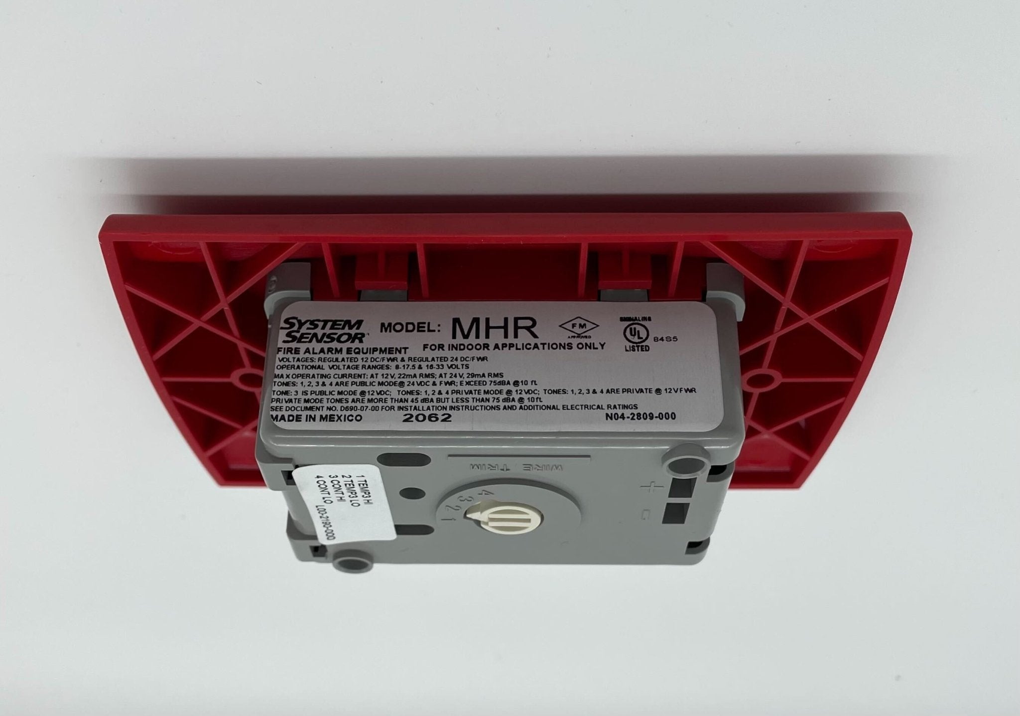 System Sensor MHR - The Fire Alarm Supplier