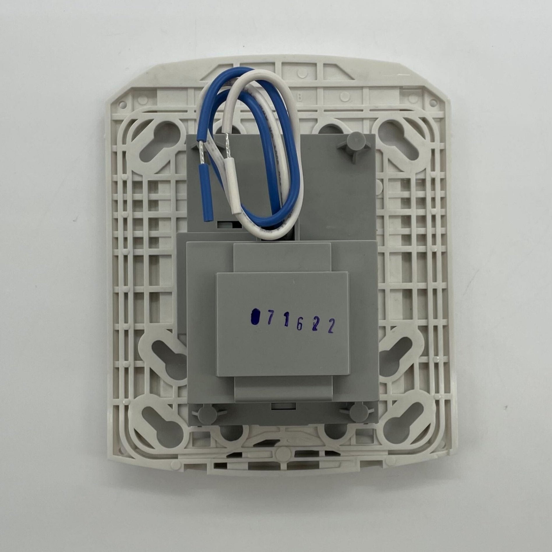 System Sensor MP120K 120 VAC adapter mounting plate for secure installation of sensors or devices.
